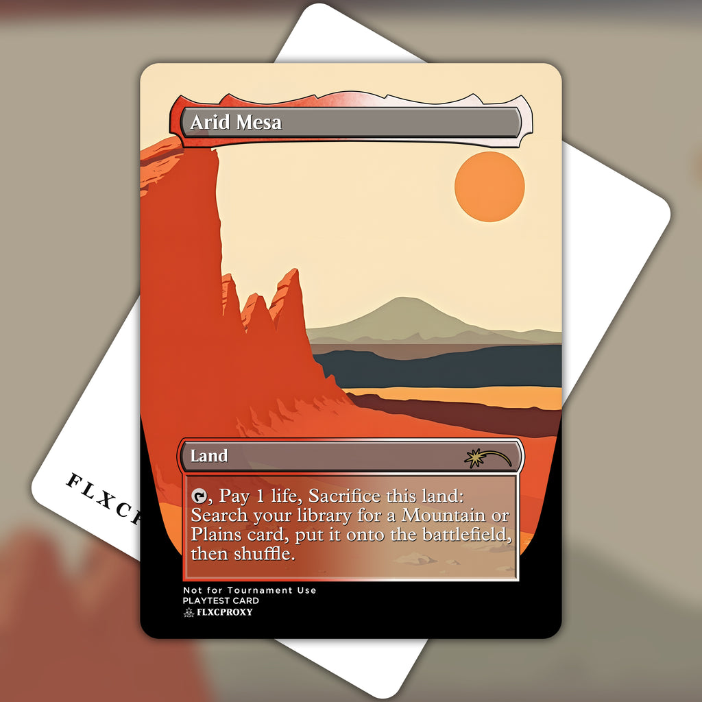 Arid Mesa MTG Proxy Ukiyo-e
