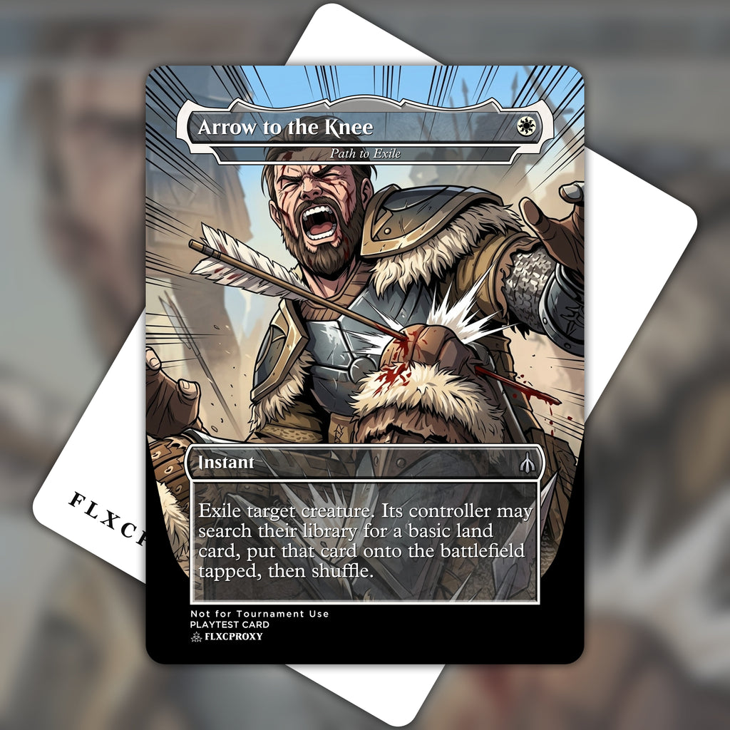 Path to Exile MTG Proxy Arrow to the Knee