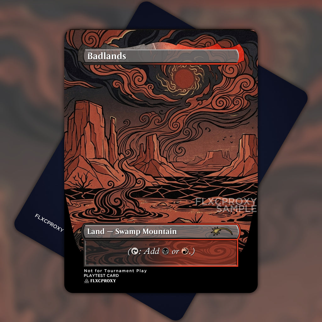 Badlands MTG Proxy Full Art