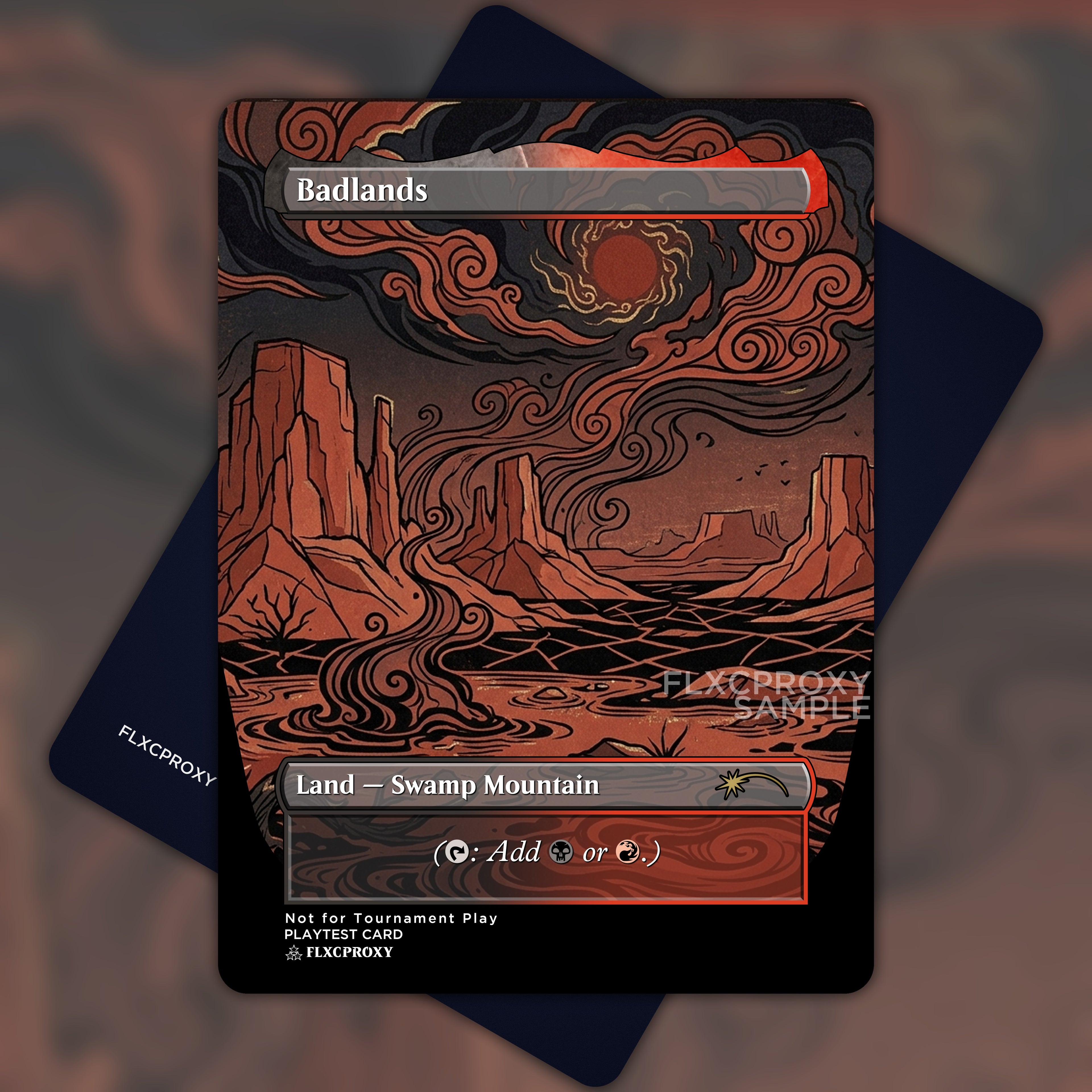 Badlands MTG Proxy Full Art