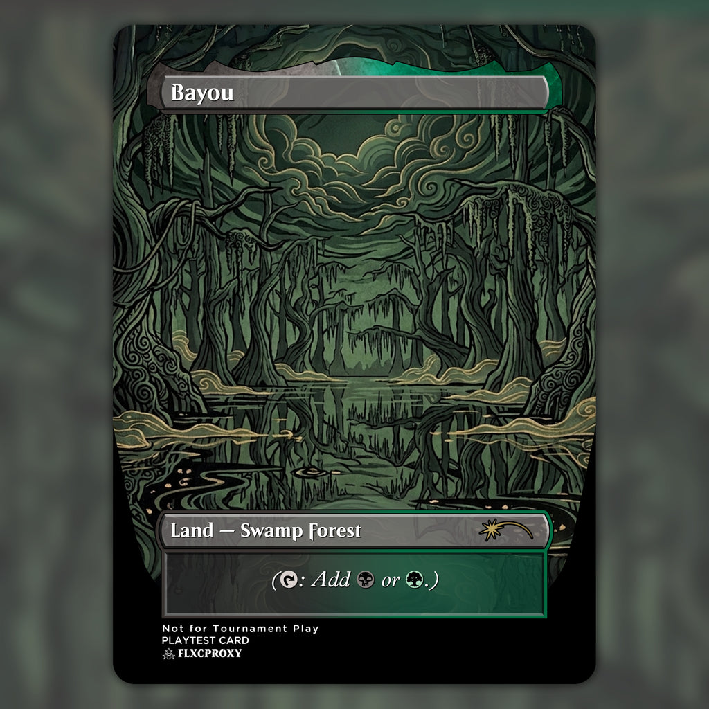 Bayou MTG Proxy Full Art