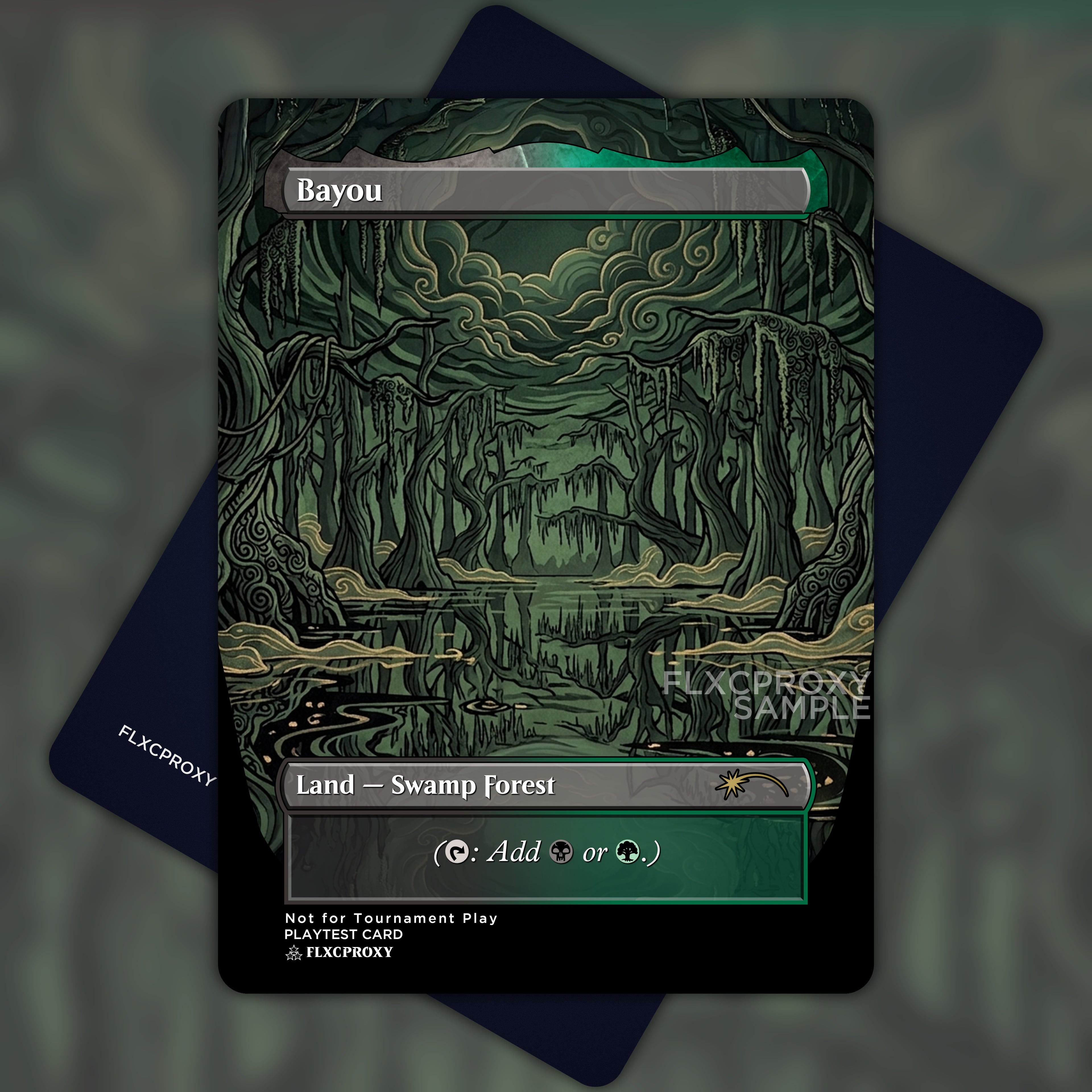Bayou MTG Proxy Full Art