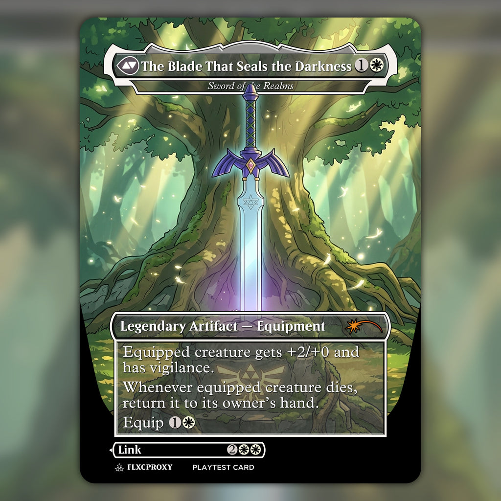 Sword of the Realms MTG Proxy Blade of Evil's Bane