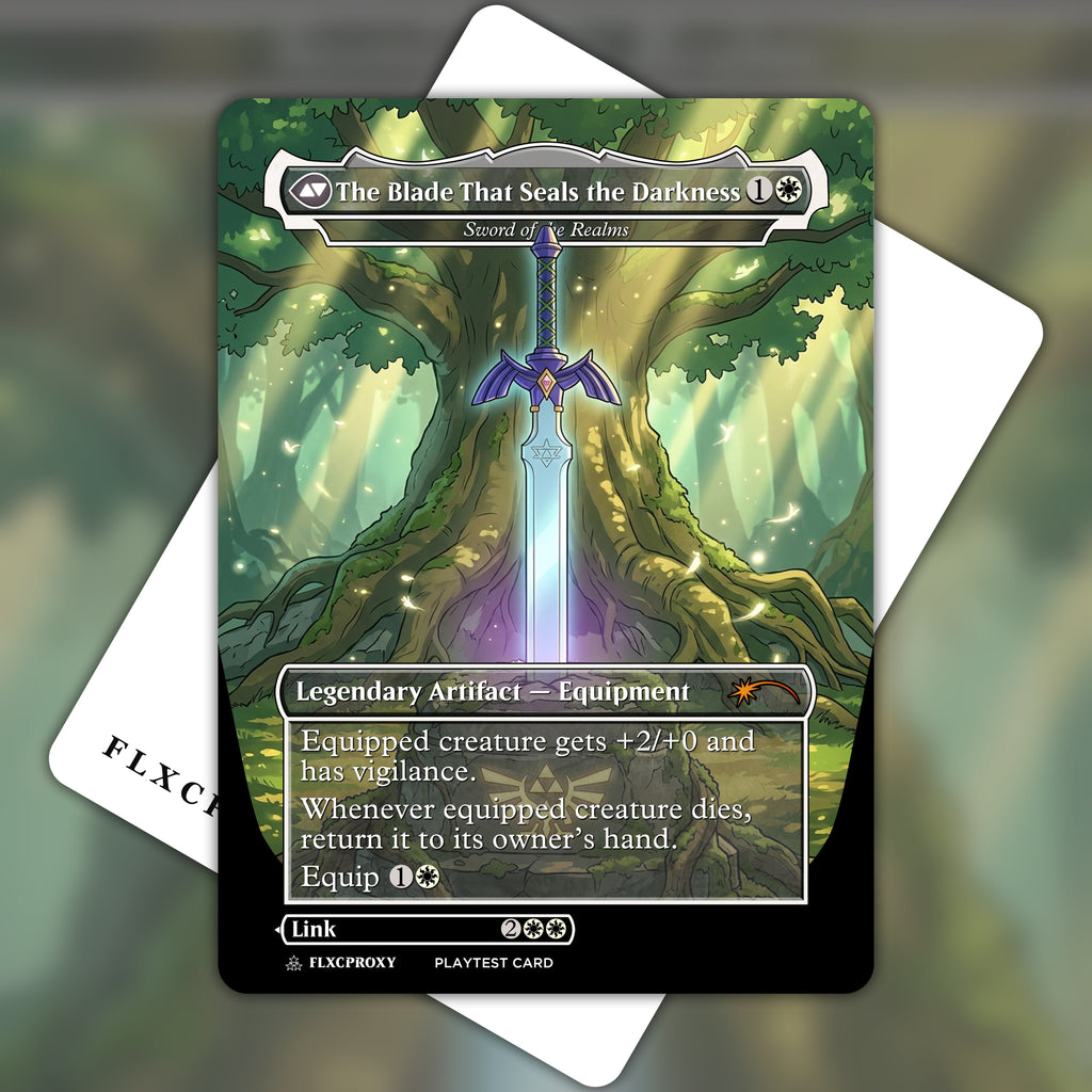 Sword of the Realms MTG Proxy Blade of Evil's Bane