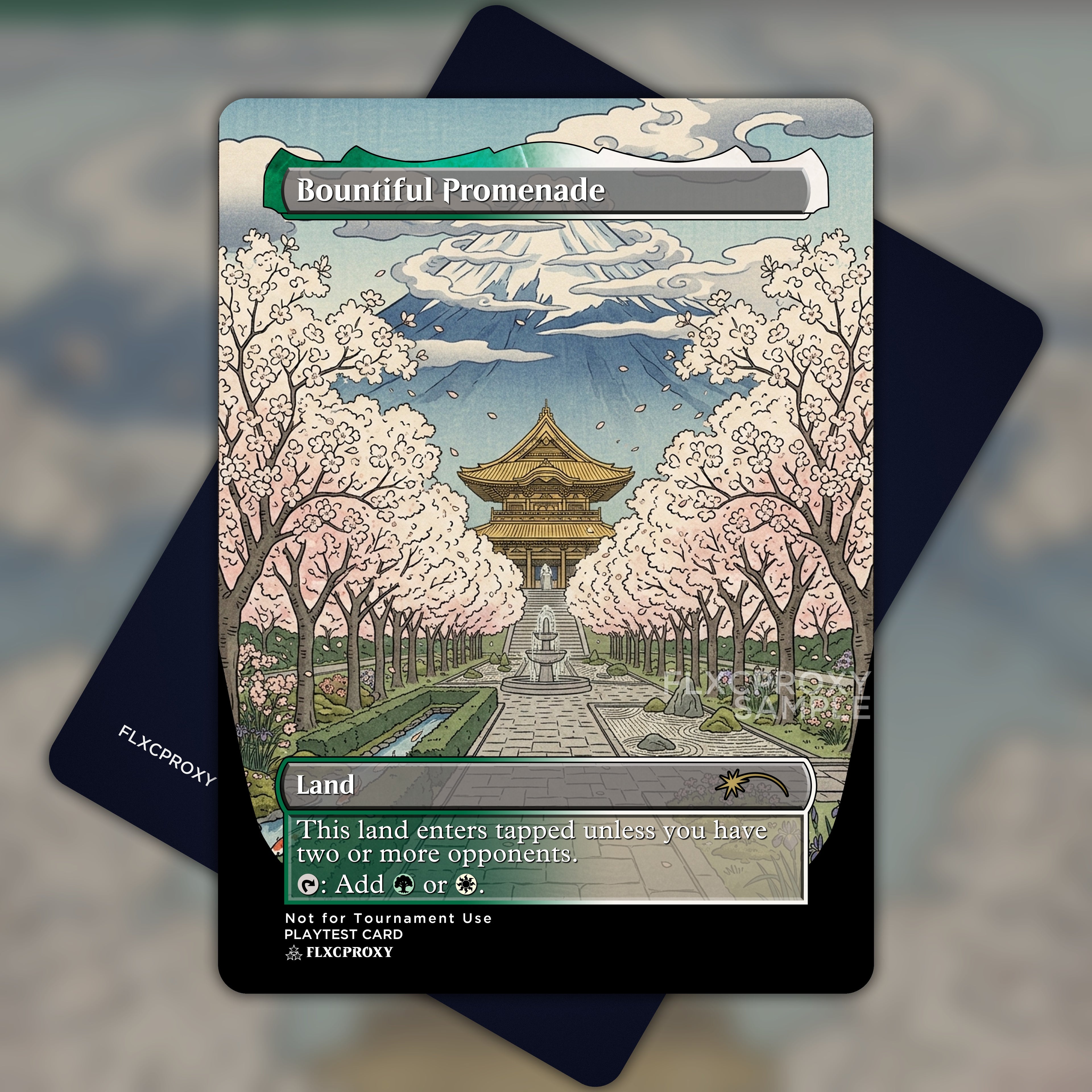 Bountiful Promenade MTG Proxy Ukiyo-e