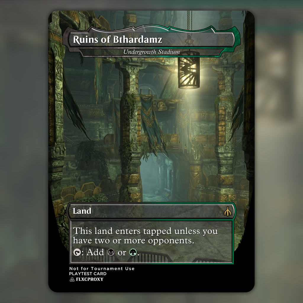 Undergrowth Stadium MTG Proxy Bthardamz