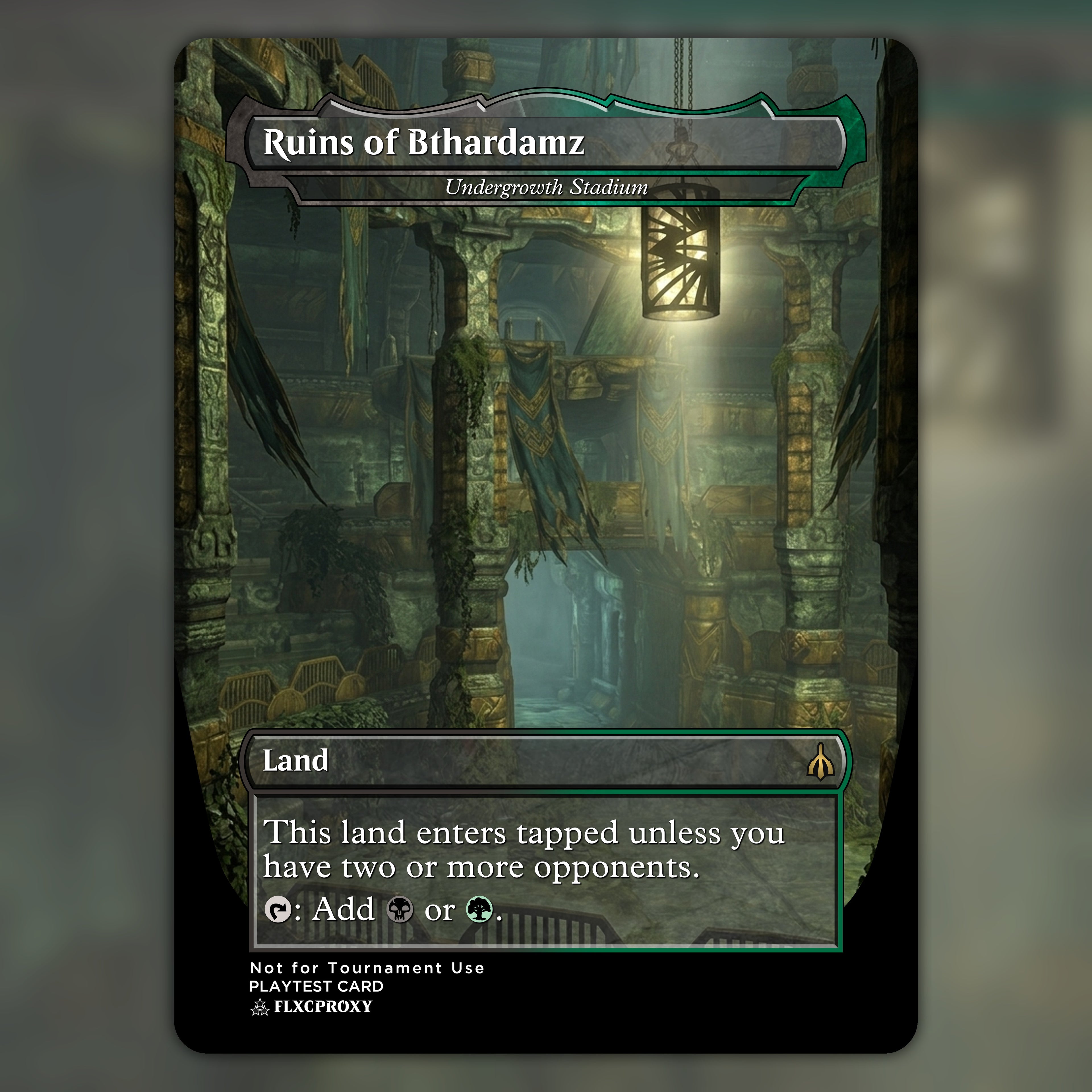 Undergrowth Stadium MTG Proxy Bthardamz