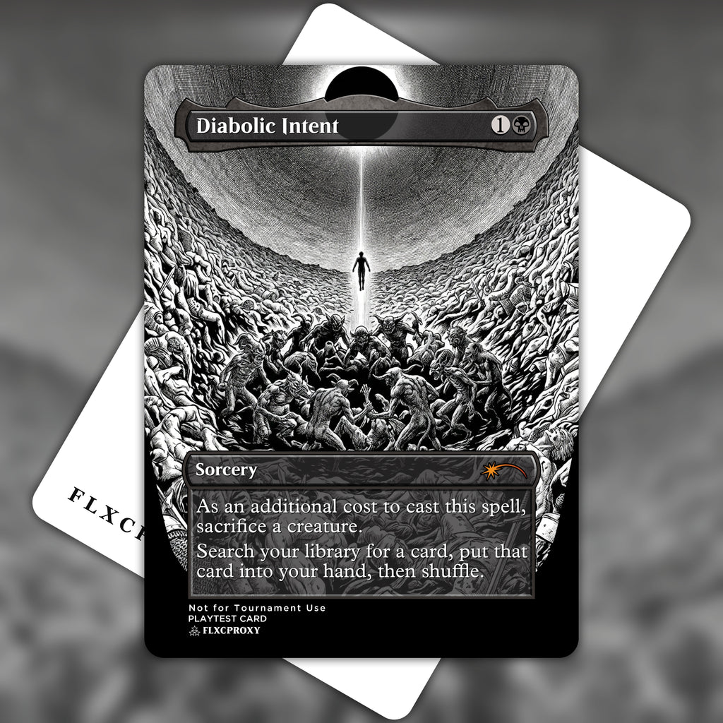 Diabolic Intent MTG Proxy Berserk