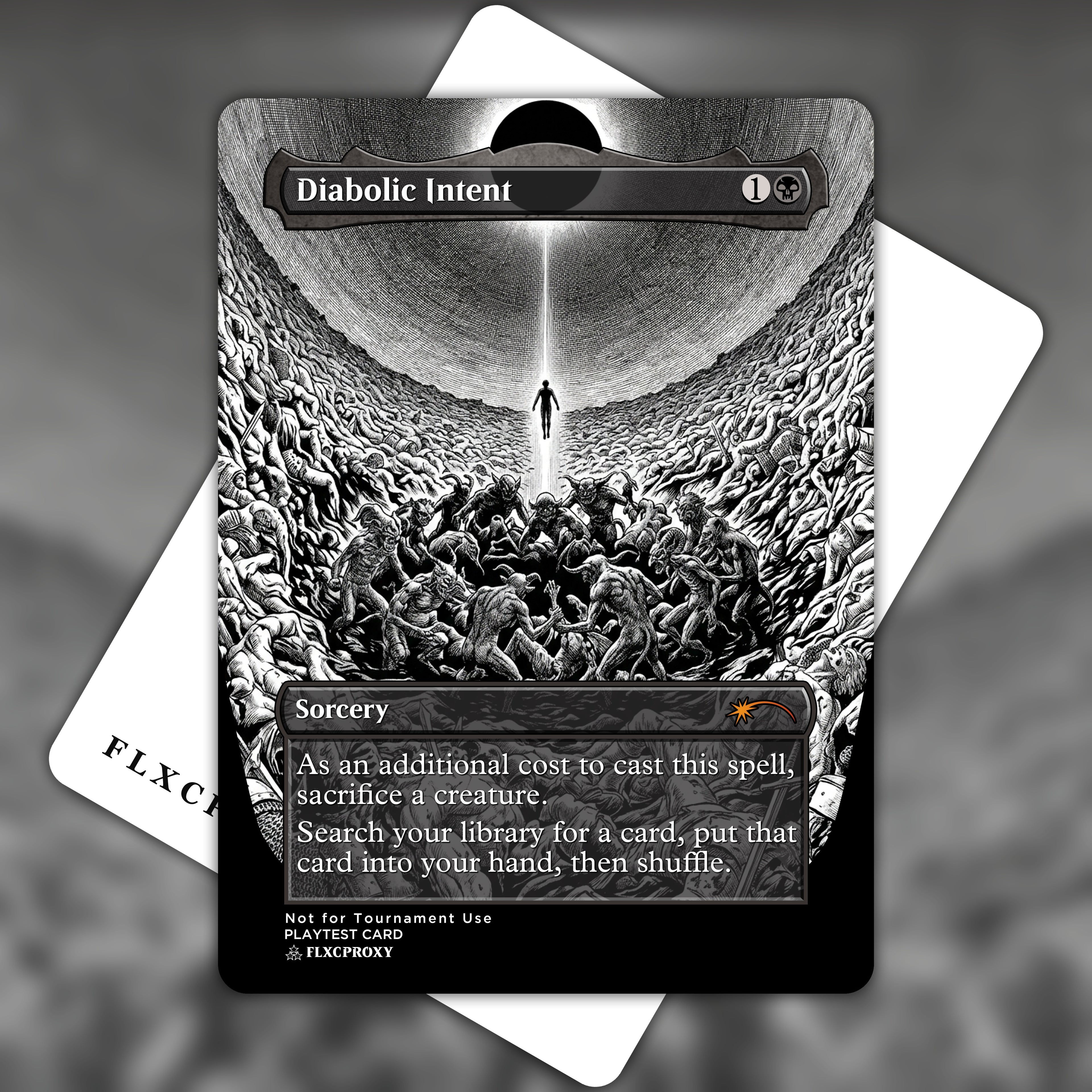 Diabolic Intent MTG Proxy Berserk