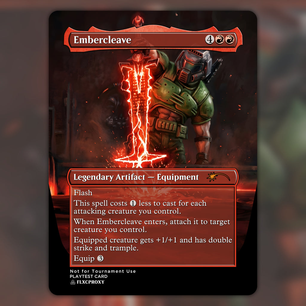 Embercleave MTG Proxy Doom