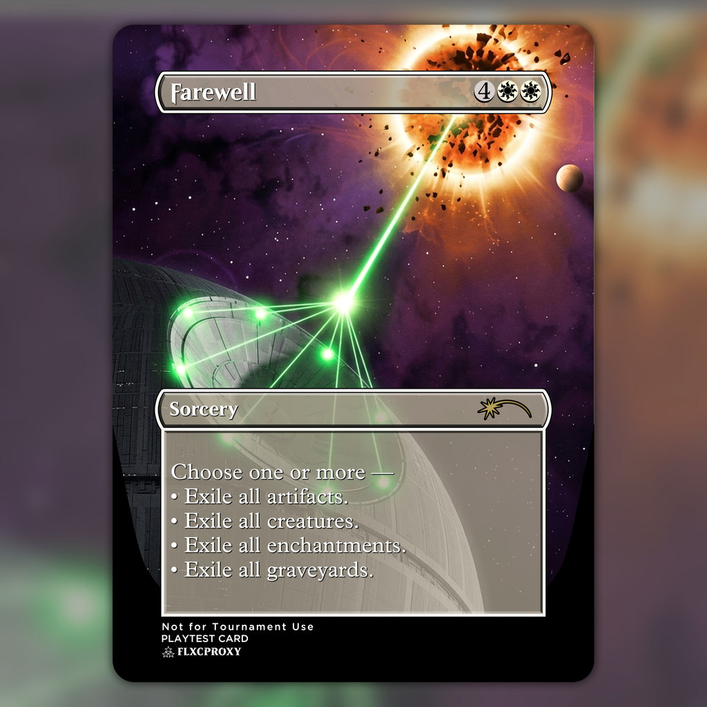 Farewell MTG Proxy Star Wars