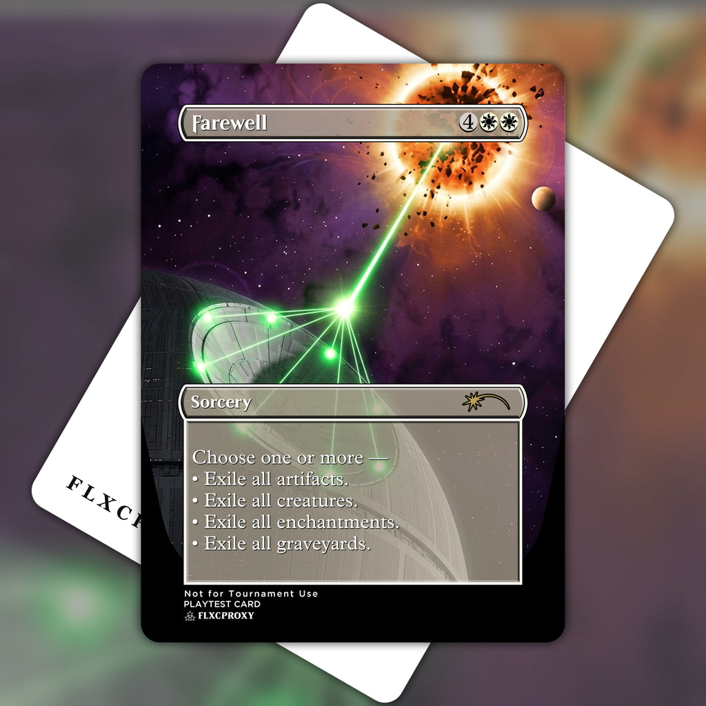 Farewell MTG Proxy Star Wars