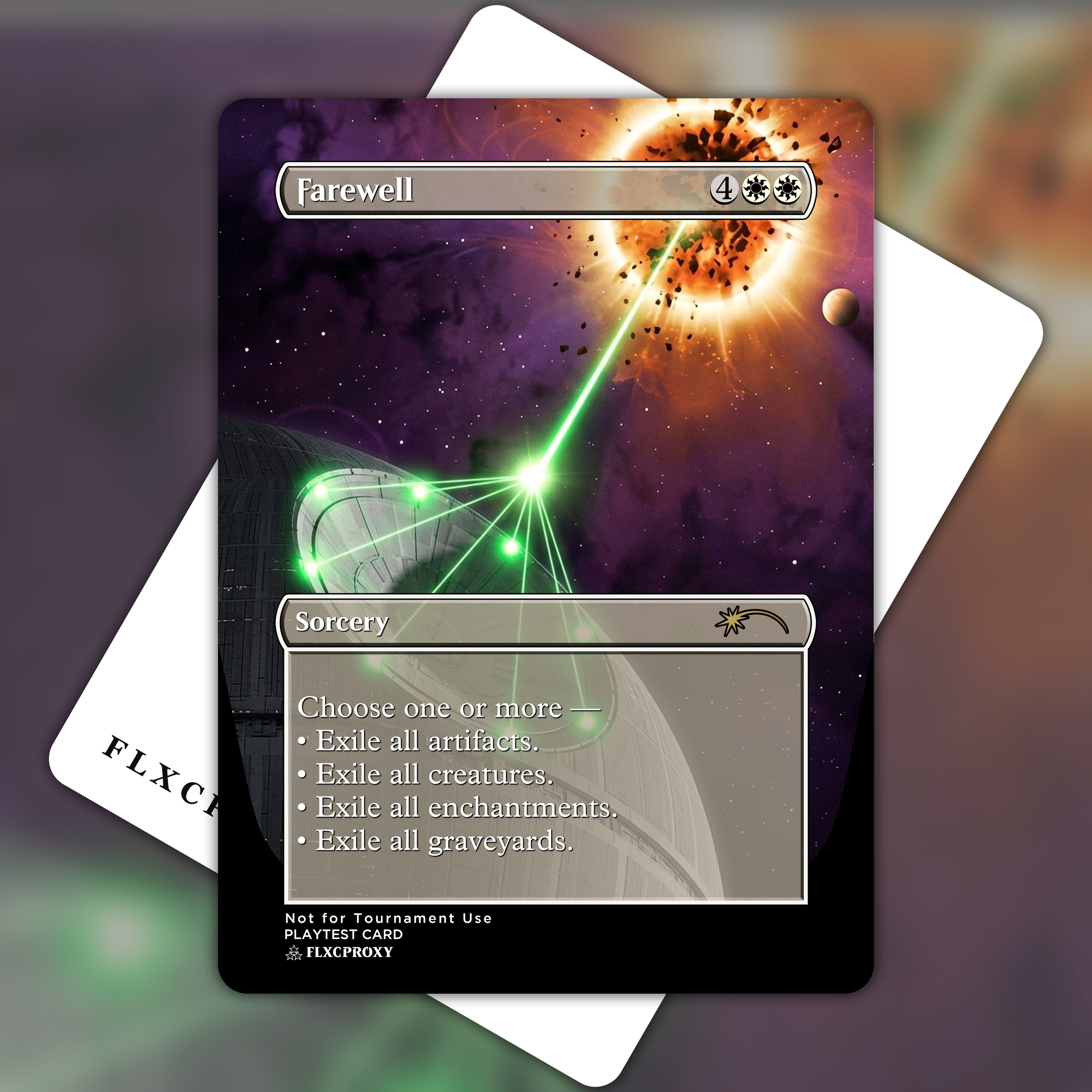 Farewell MTG Proxy Star Wars
