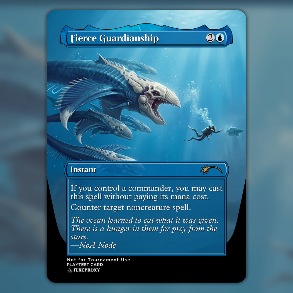 Fierce Guardianship MTG Proxy Zelda