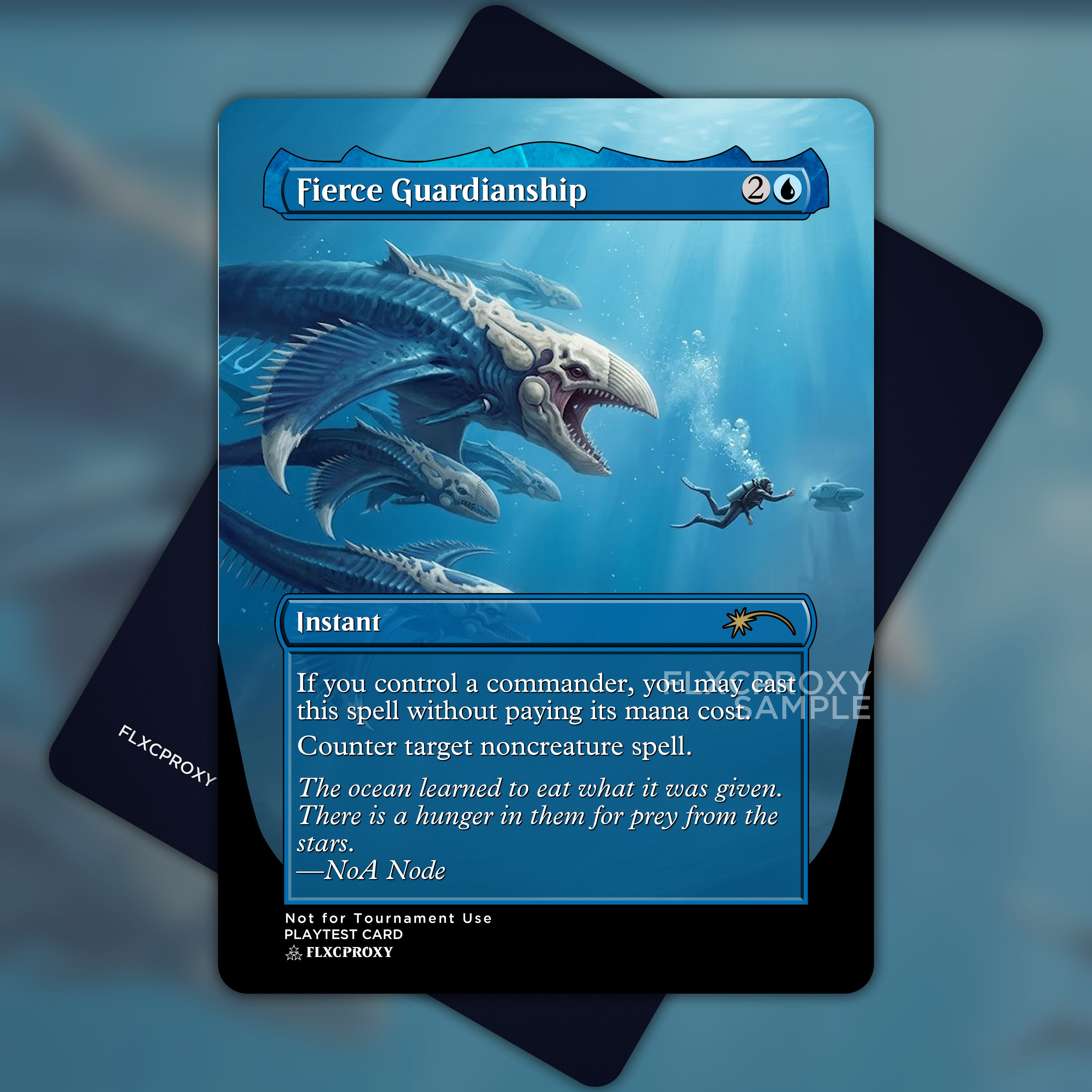 Fierce Guardianship MTG Proxy Zelda