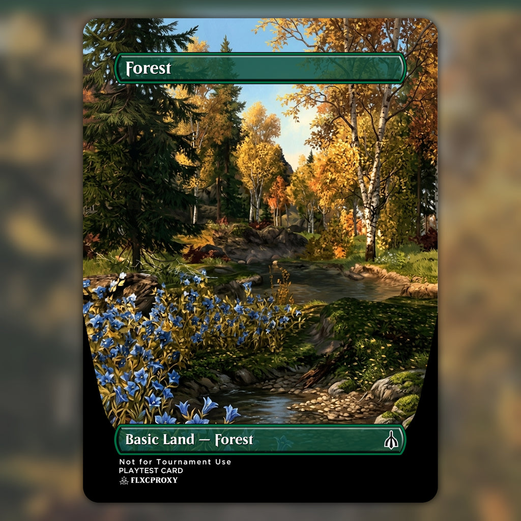 Forest MTG Proxy Skyrim