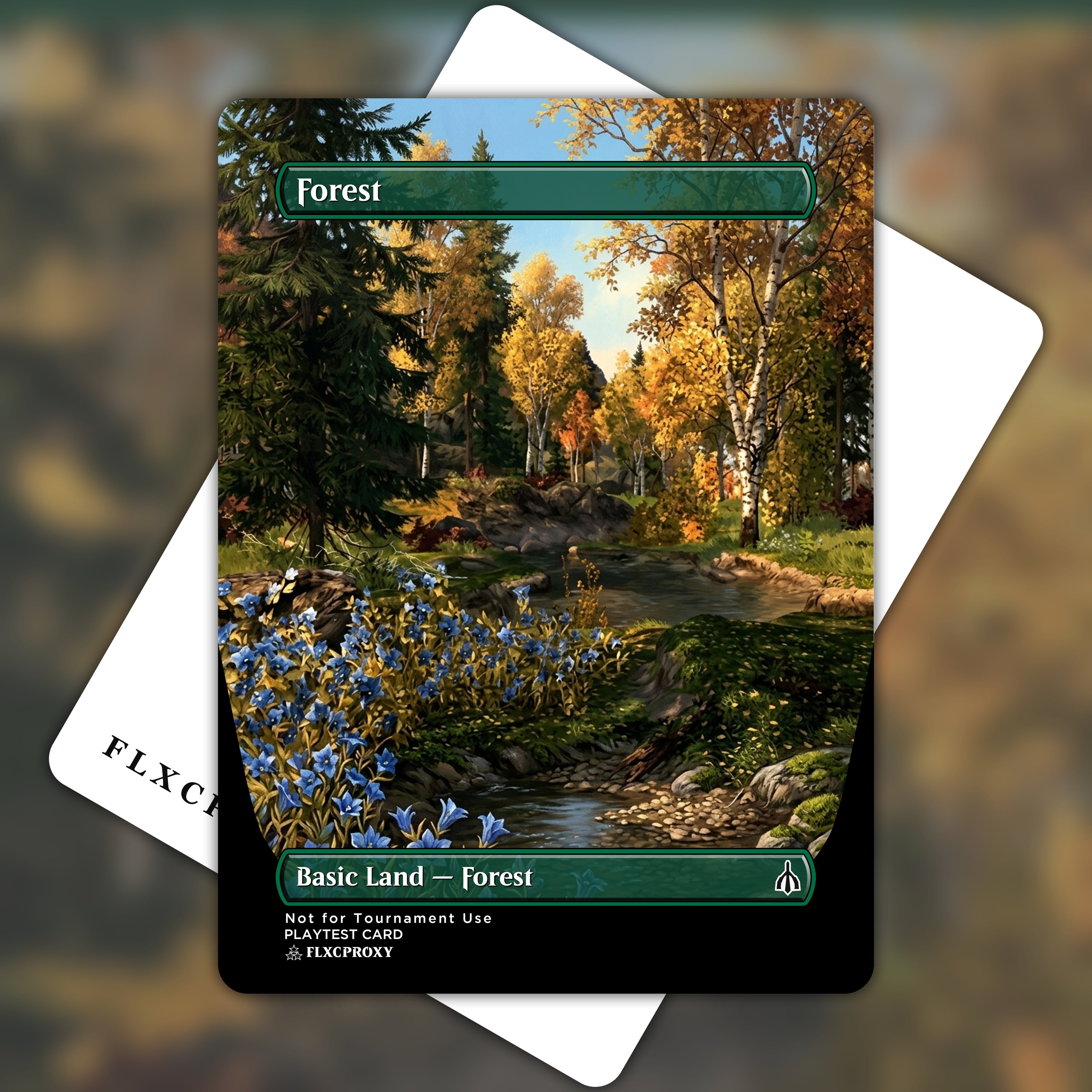 Forest MTG Proxy Skyrim
