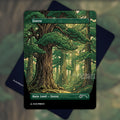 Forest MTG Proxy Ukiyo-e