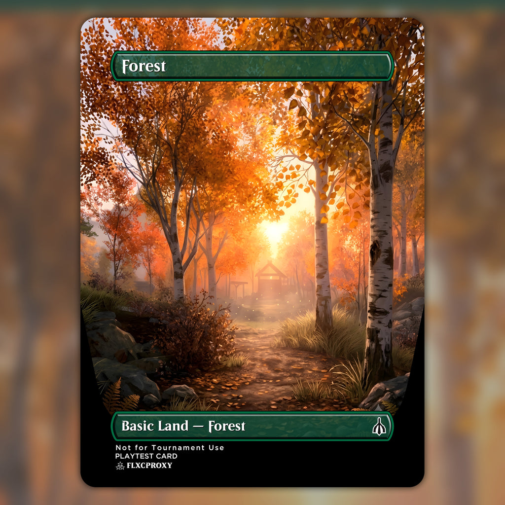 Forest MTG Proxy Skyrim