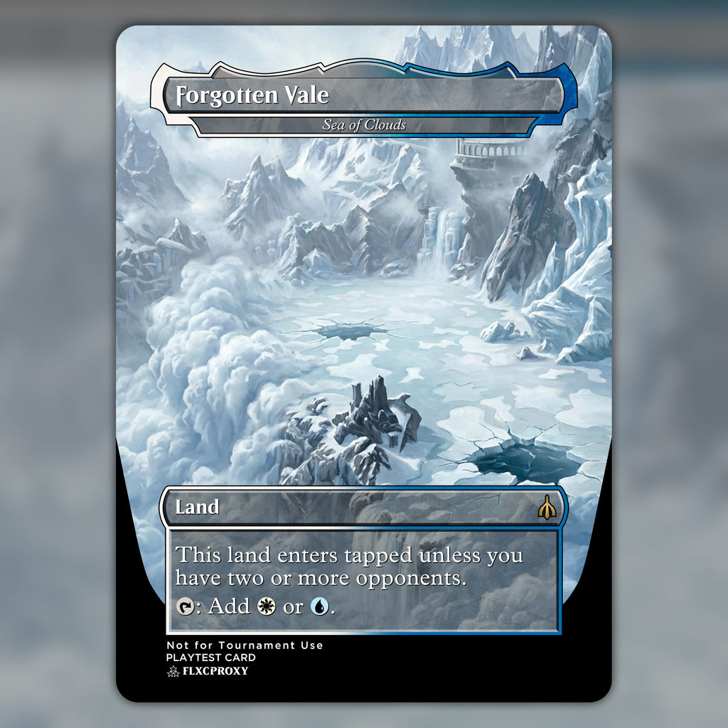 Sea of Clouds MTG Proxy Forgotten Vale