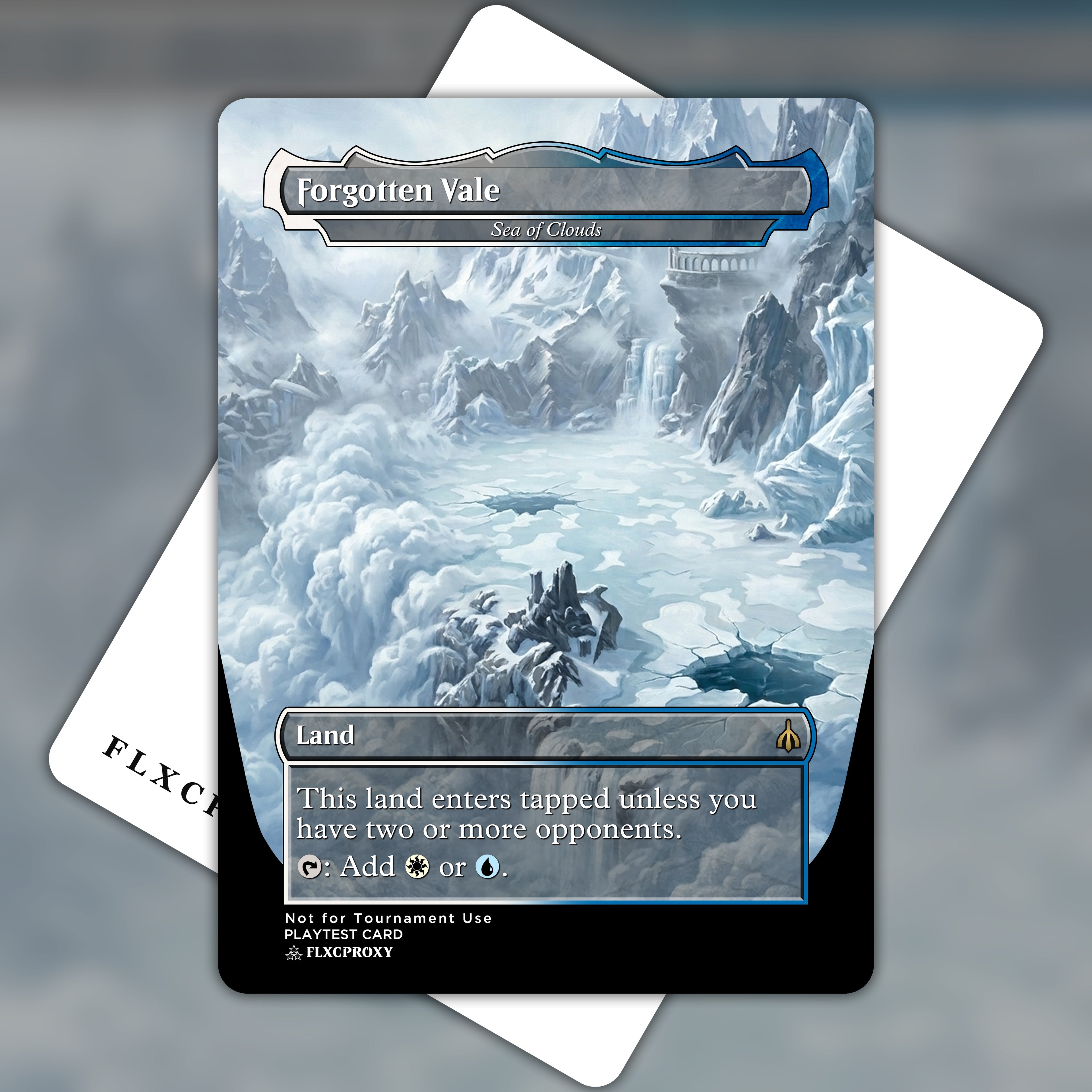 Sea of Clouds MTG Proxy Forgotten Vale
