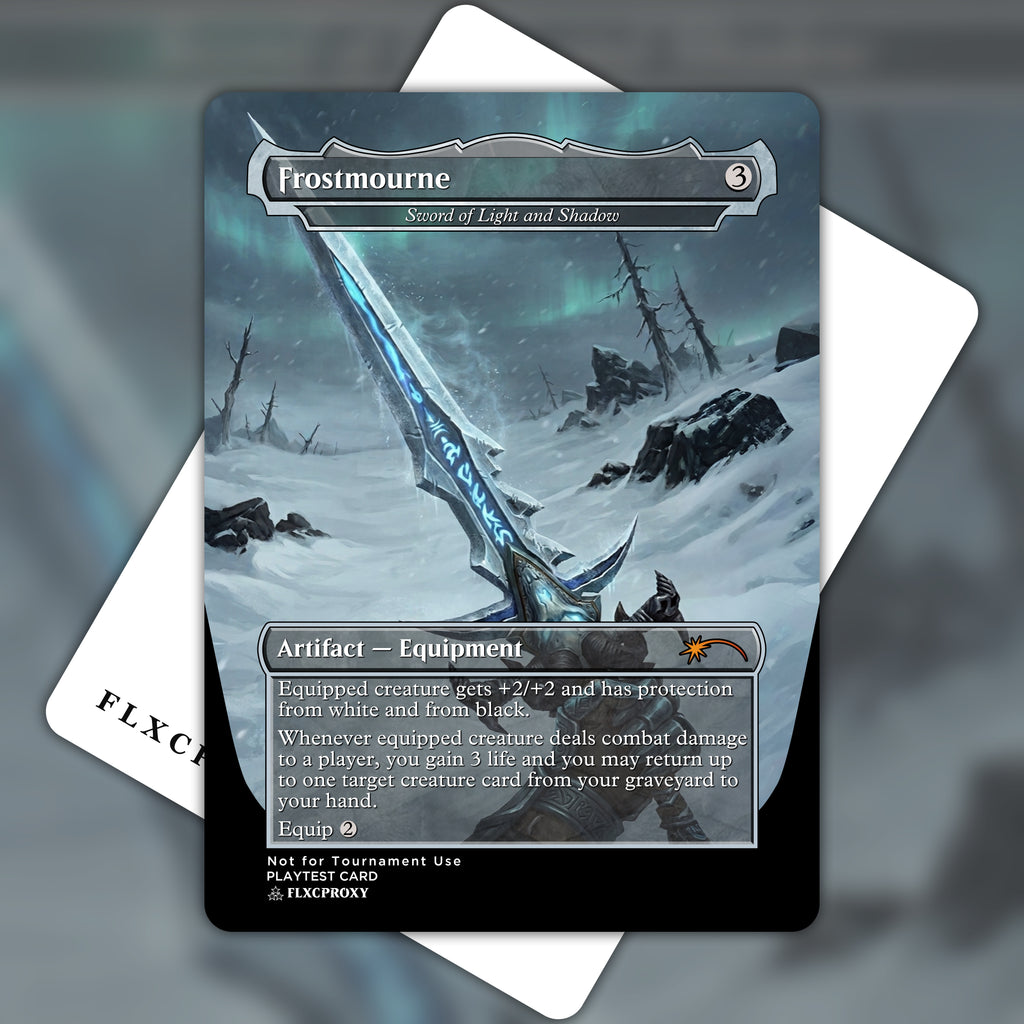 Frostmourne MTG Proxy Blizzard