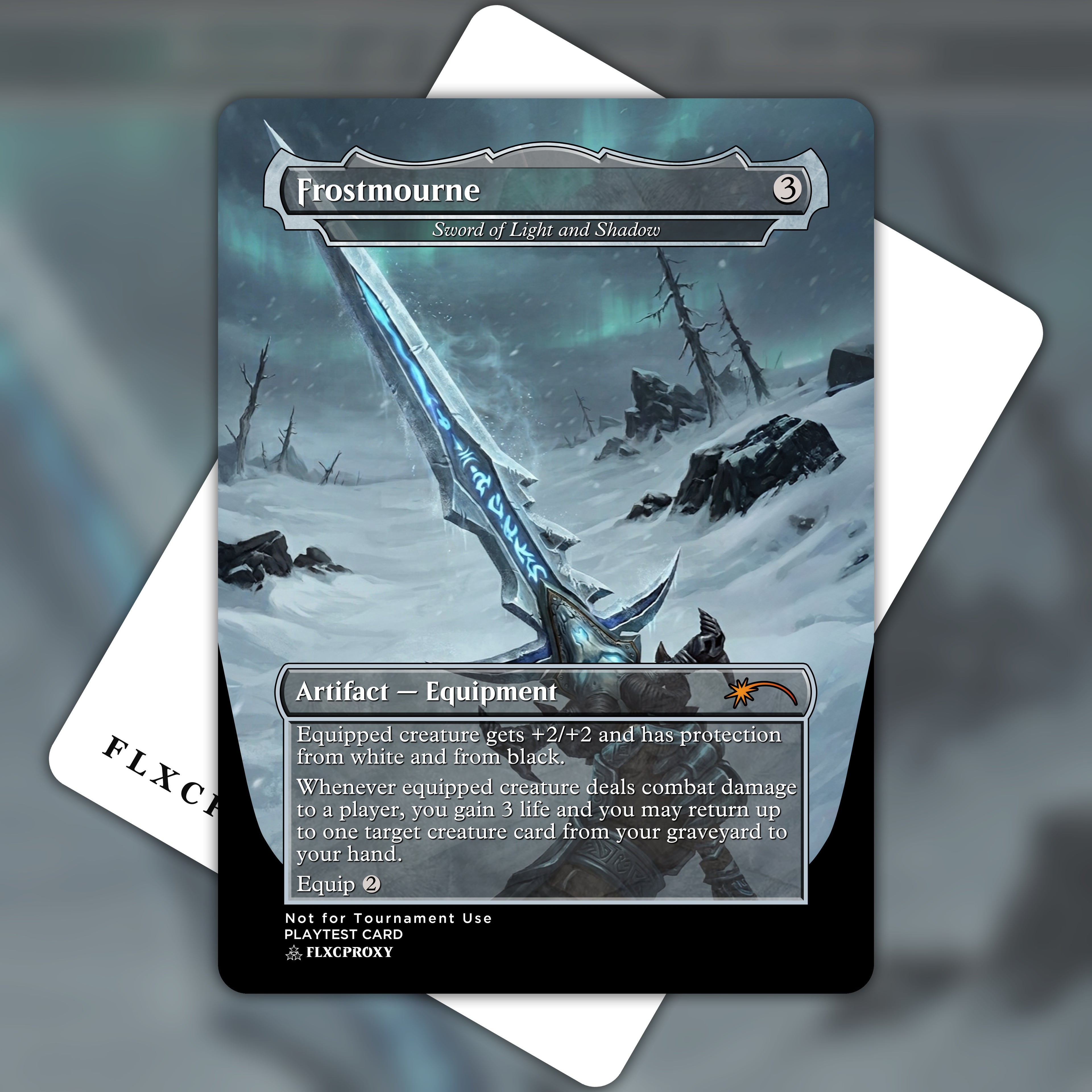 Frostmourne MTG Proxy Blizzard