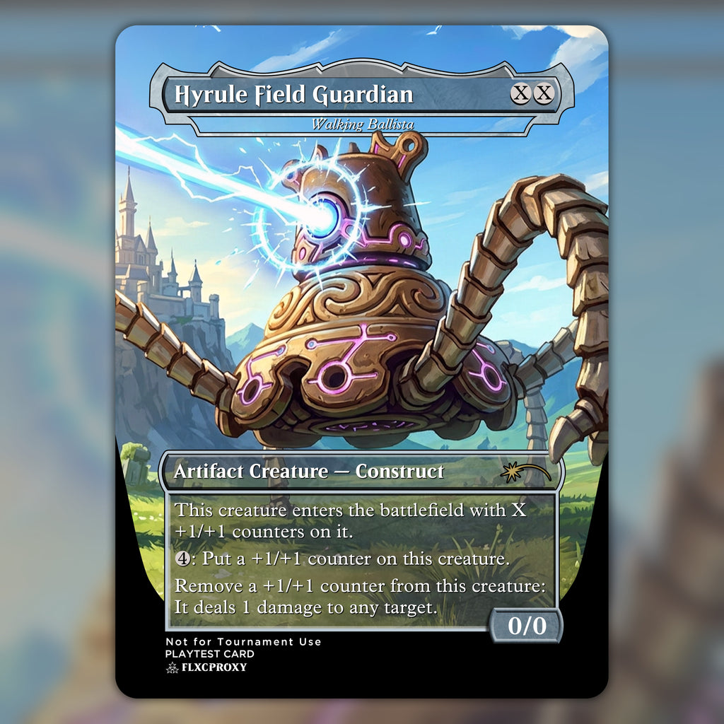 Walking Ballista MTG Proxy Hyrule Field Guardian