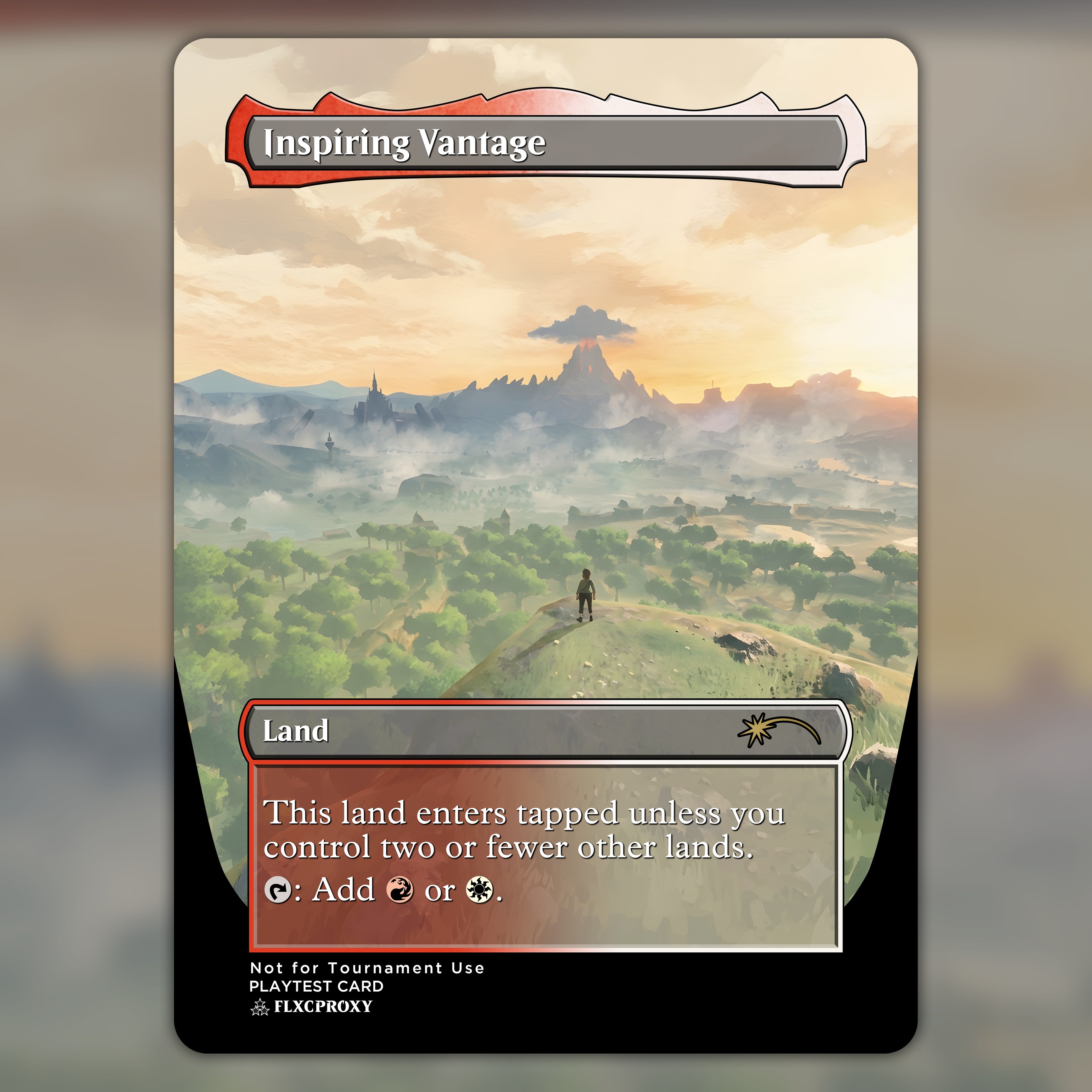 Inspiring Vantage MTG Proxy Zelda