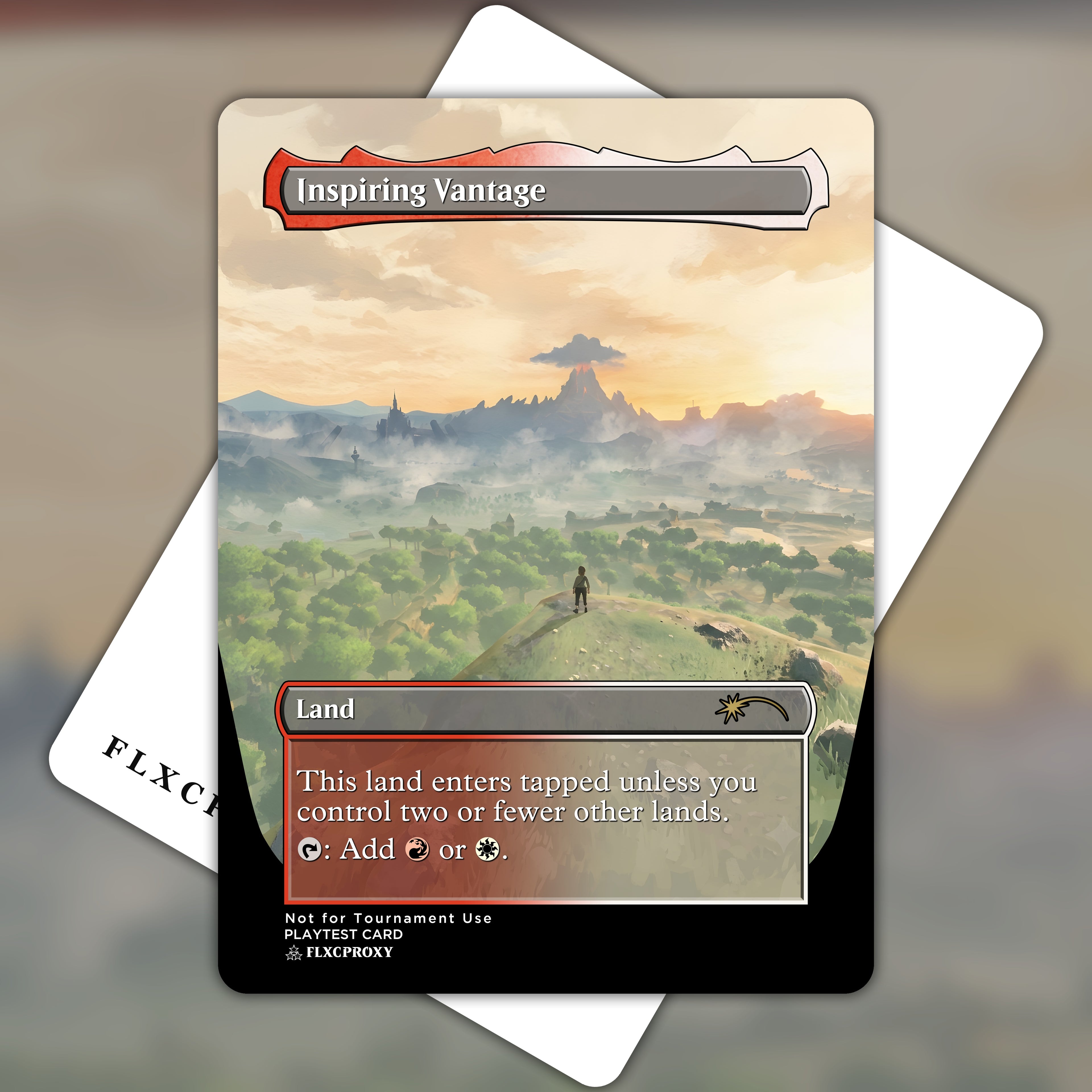 Inspiring Vantage MTG Proxy Zelda