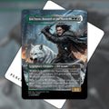 Tolsimir, Friend to Wolves MTG Proxy Jon Snow and Ghost