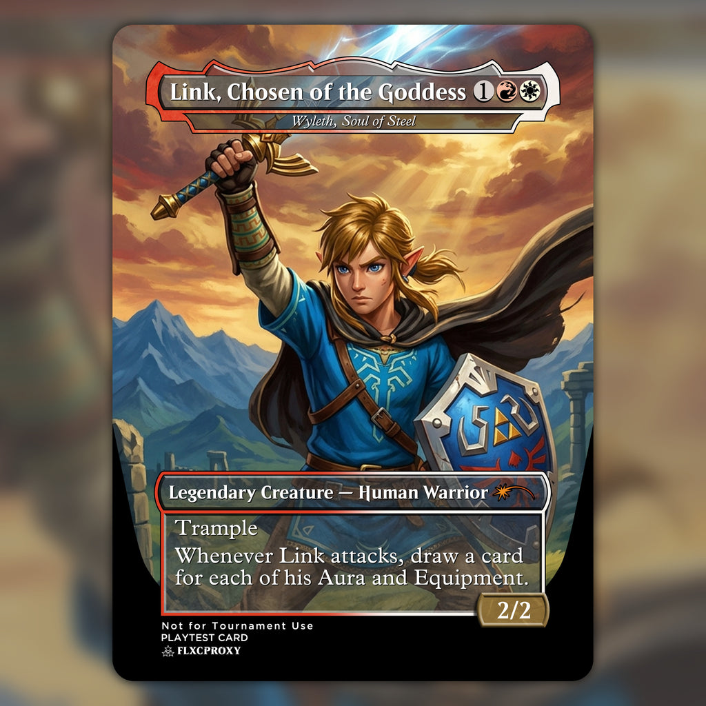 Wyleth, Soul of Steel MTG Proxy Link, Chosen of the Goddess