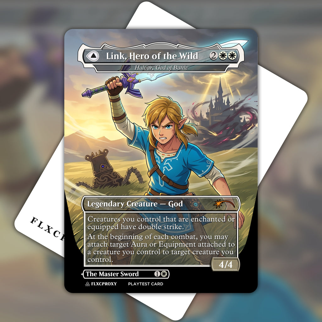 Halvar, God of Battle MTG Proxy Link, Hero of the Wild