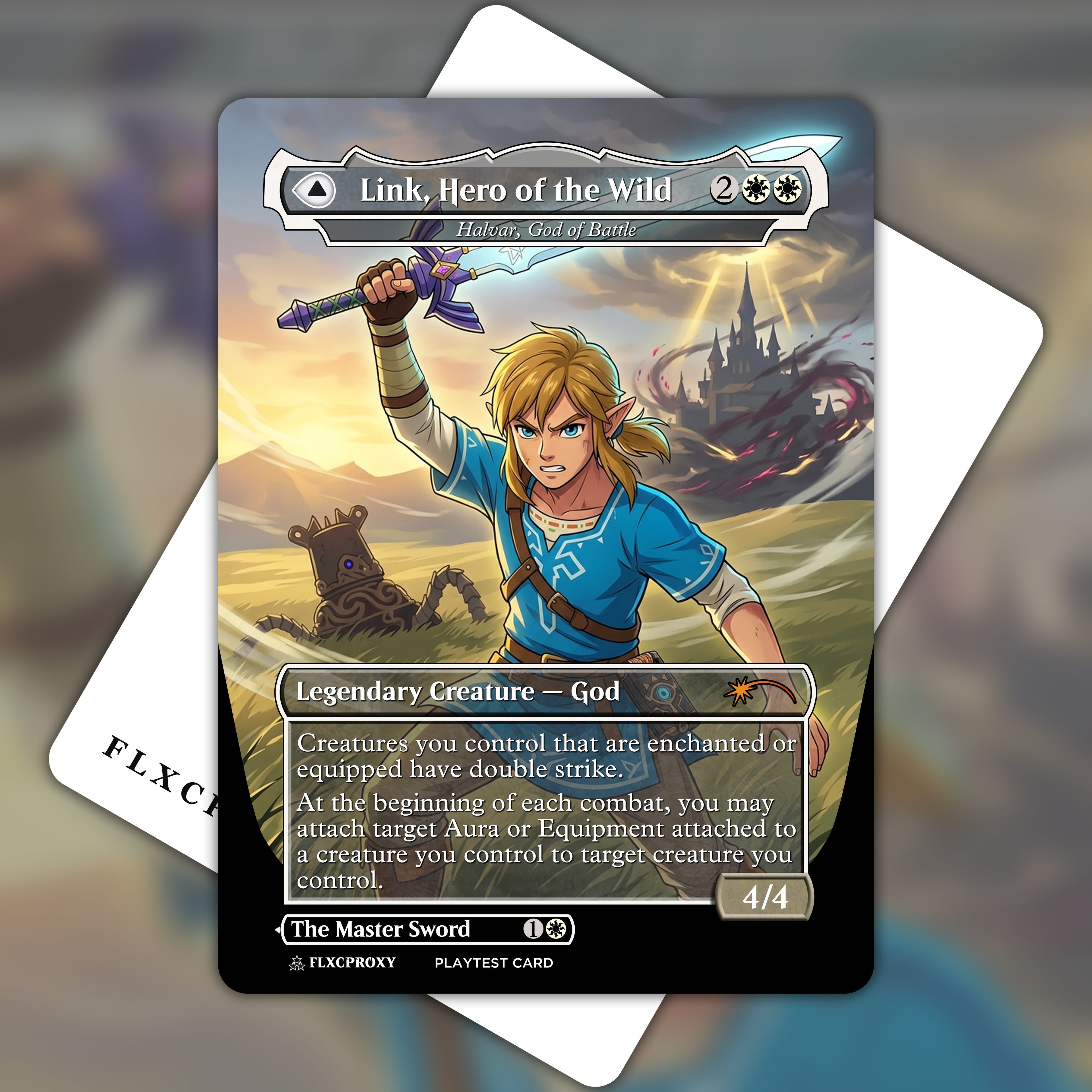 Halvar, God of Battle MTG Proxy Link, Hero of the Wild