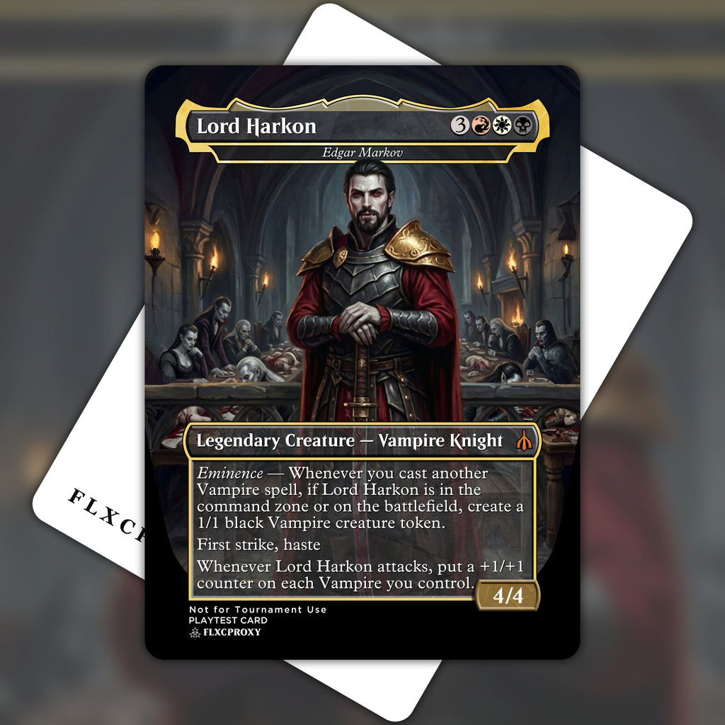 Edgar Markov MTG Proxy Lord Harkon