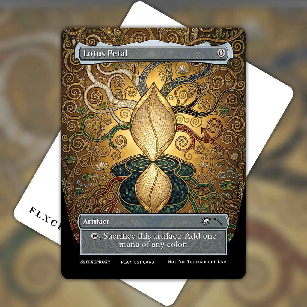 Lotus Petal MTG Proxy Custom Art