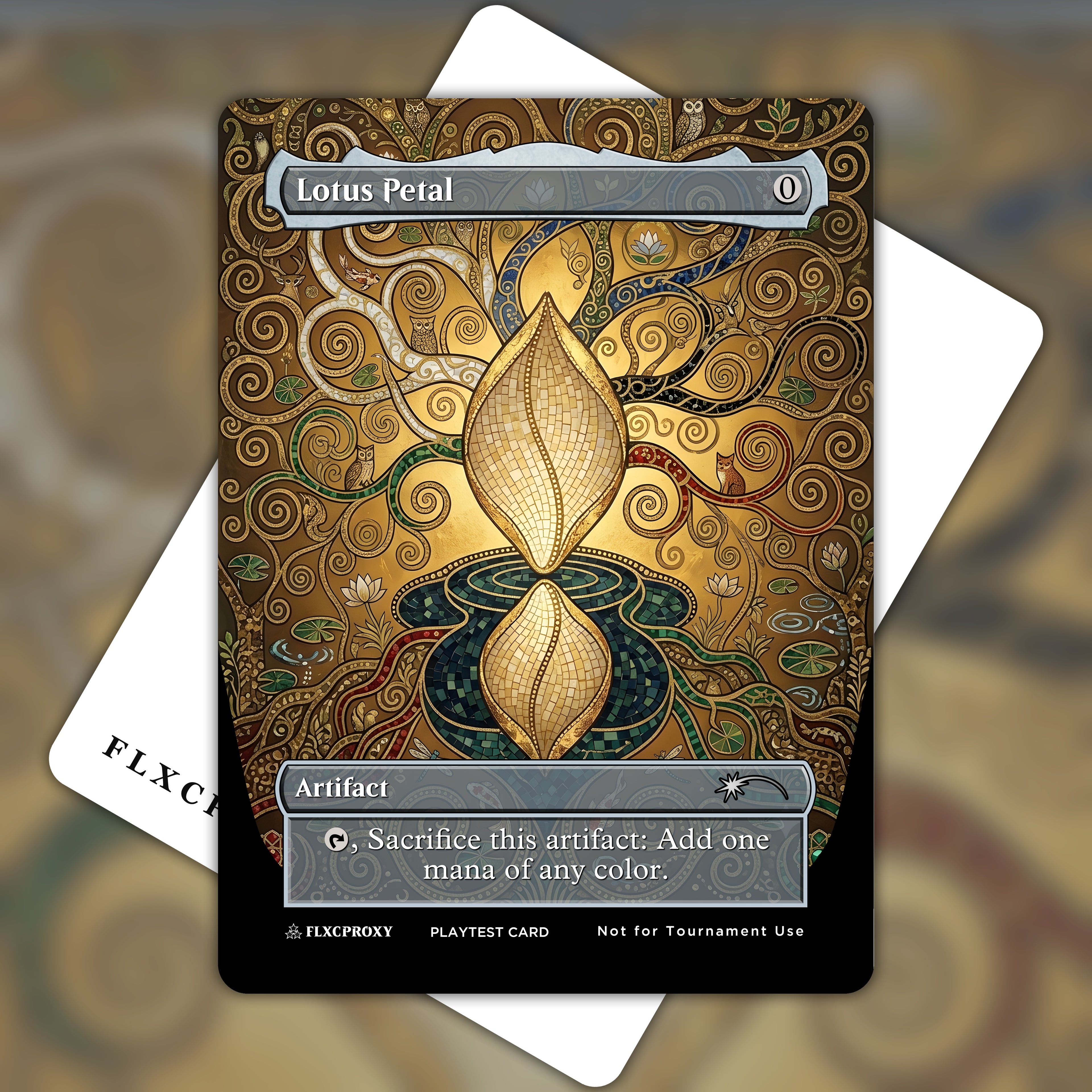 Lotus Petal MTG Proxy Custom Art