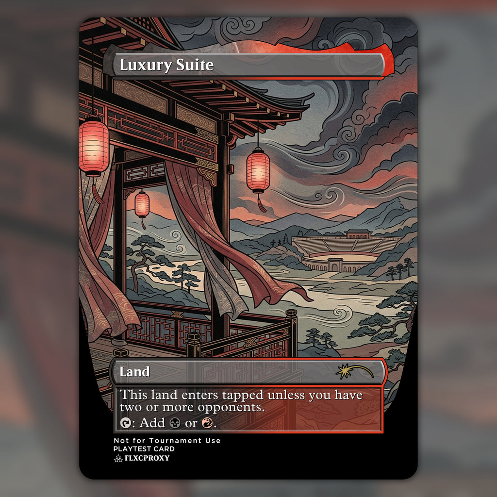 Luxury Suite MTG Proxy Ukiyo-e