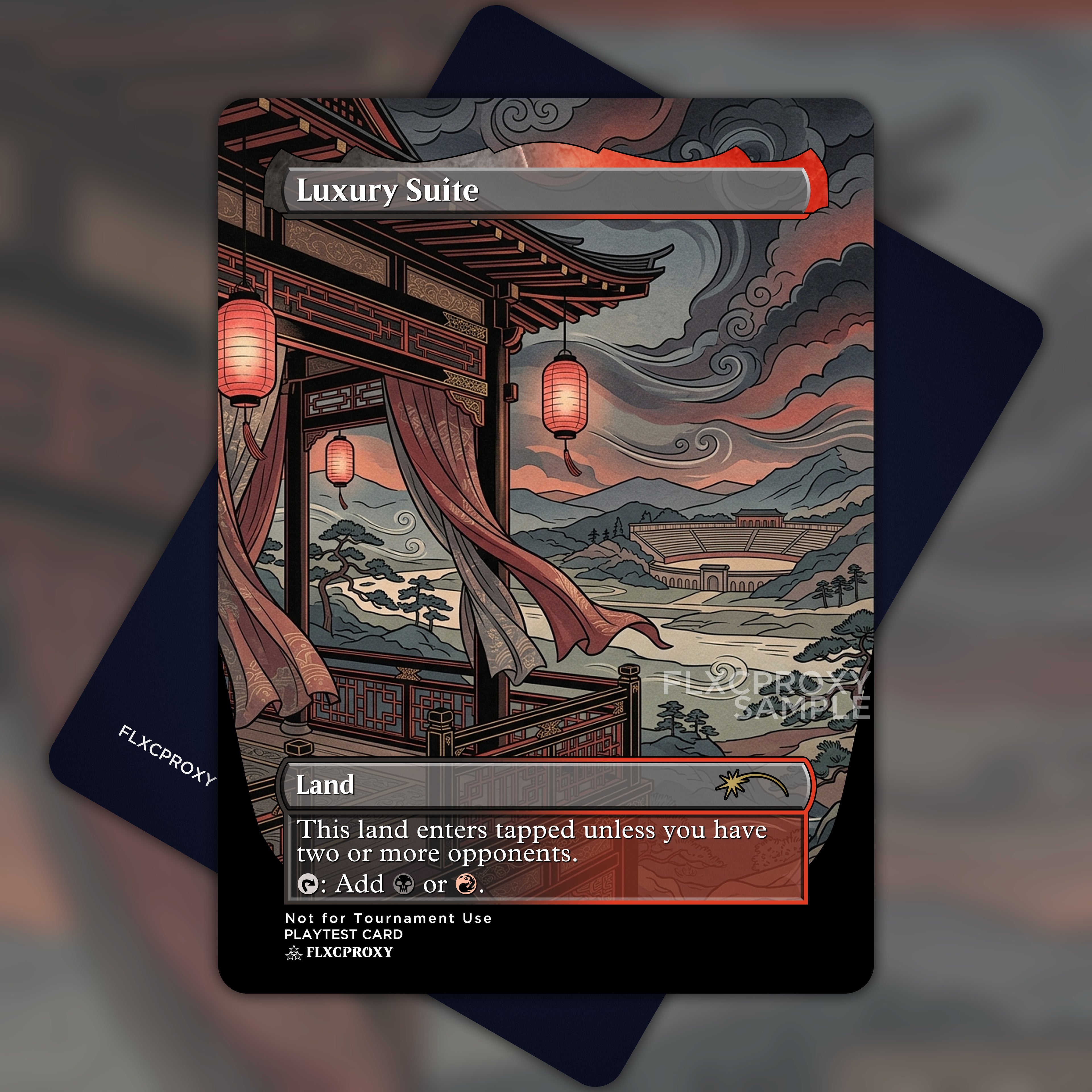 Luxury Suite MTG Proxy Ukiyo-e