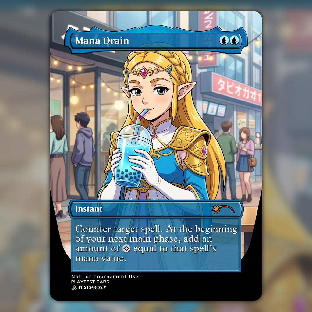 Mana Drain MTG Proxy Zelda