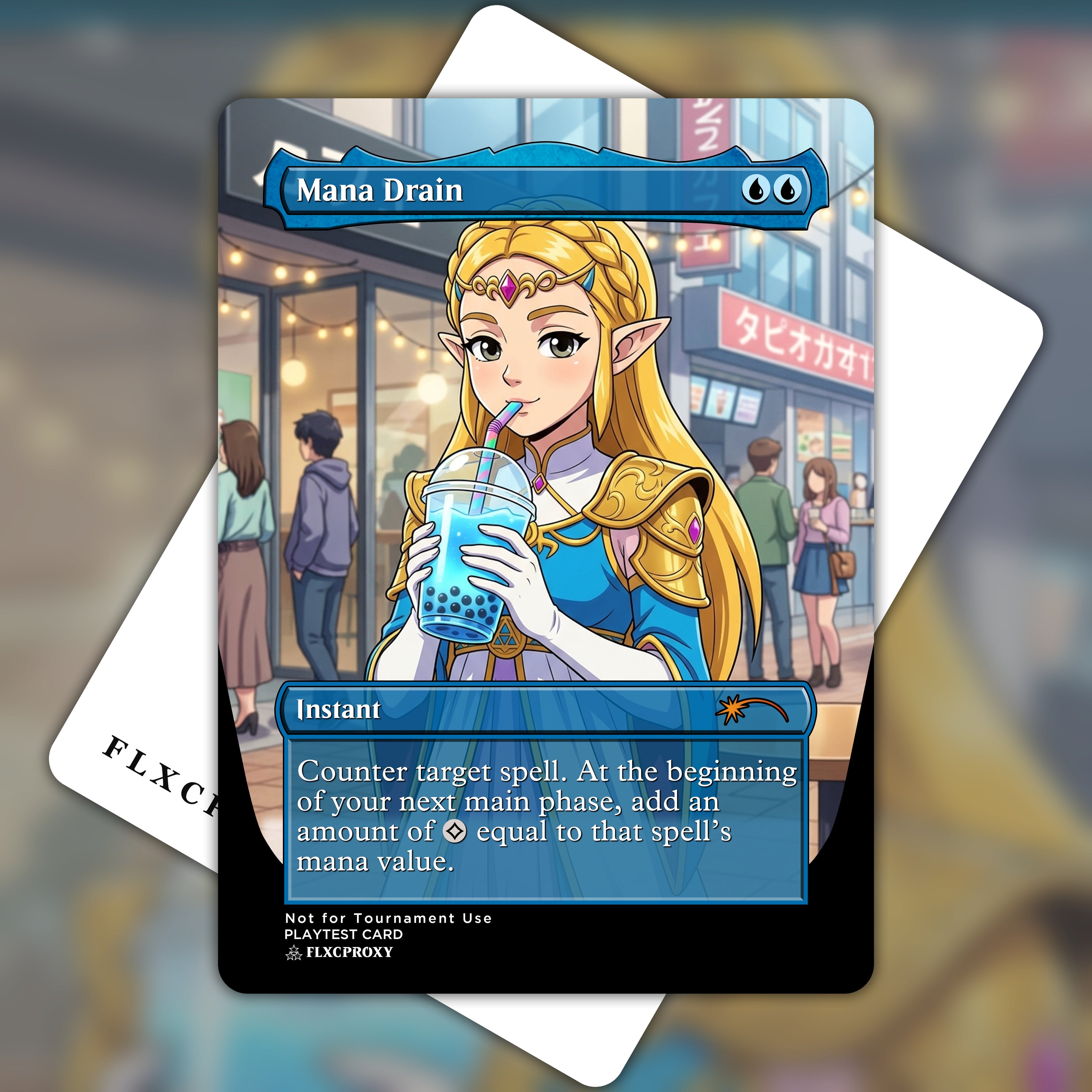 Mana Drain MTG Proxy Zelda