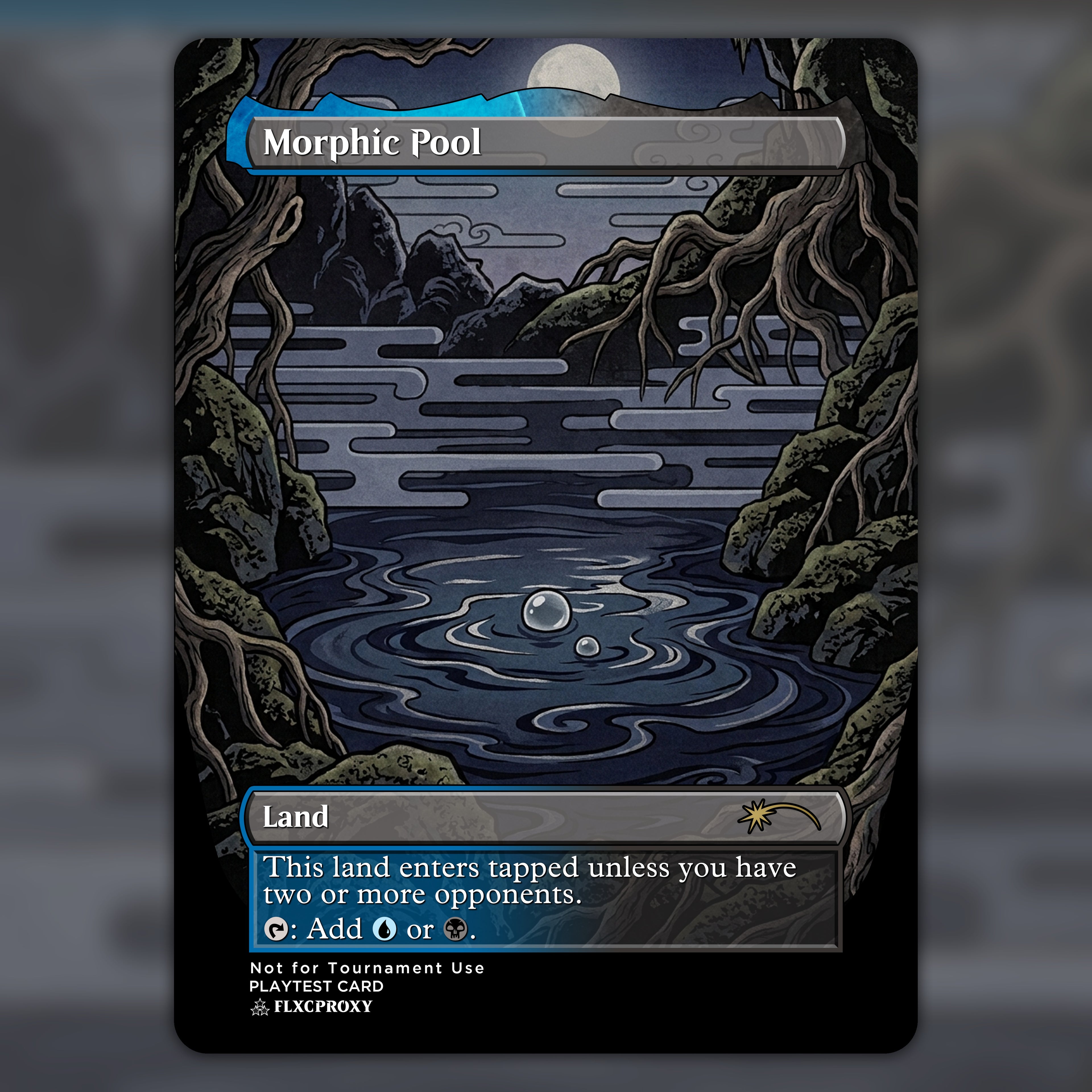 Morphic Pool MTG Proxy Ukiyo-e