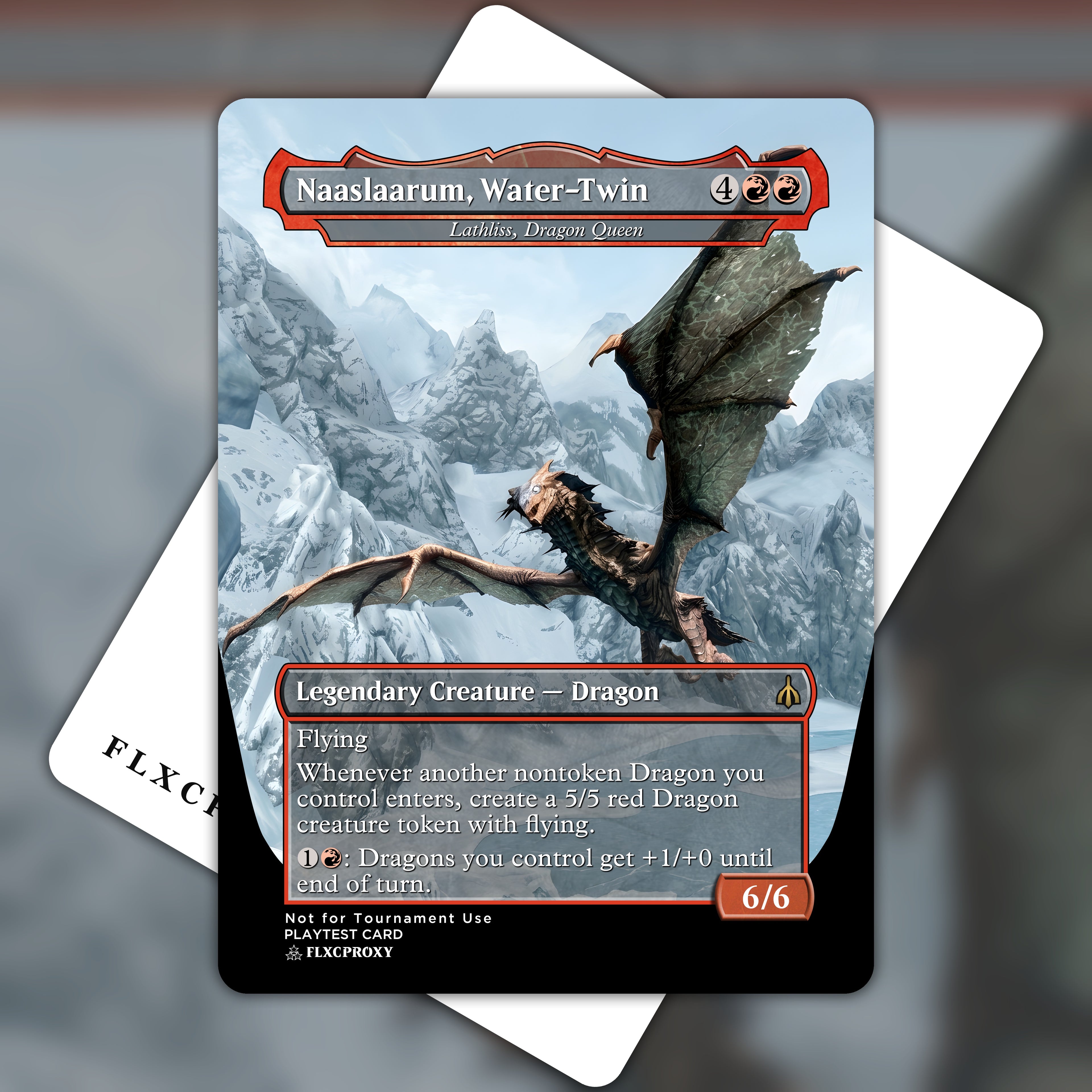 Lathliss, Dragon Queen MTG Proxy Naaslaarum
