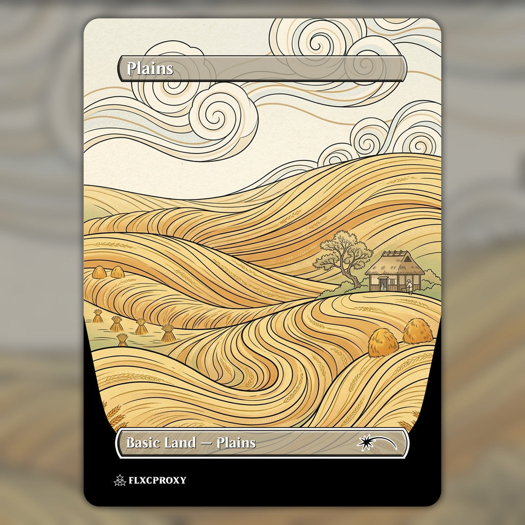 Plains MTG Proxy Ukiyo-e