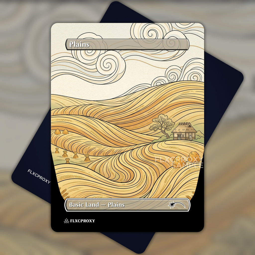 Plains MTG Proxy Ukiyo-e