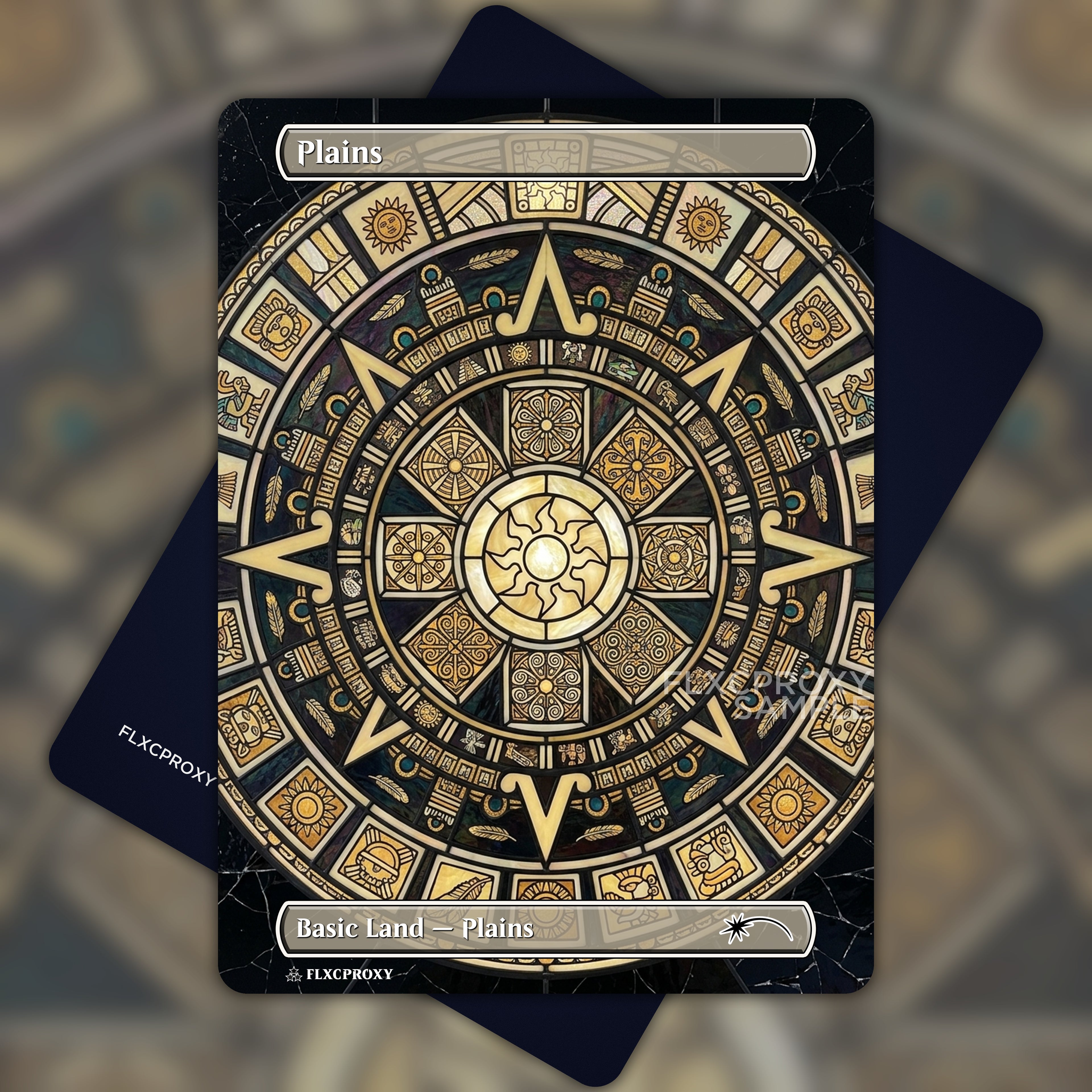 Plains MTG Proxy Aztec