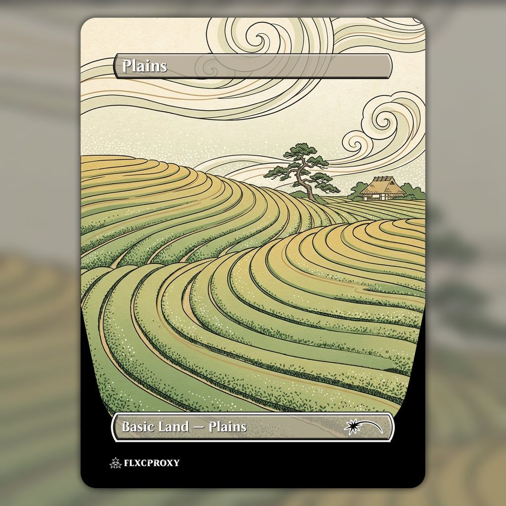 Plains MTG Proxy Ukiyo-e