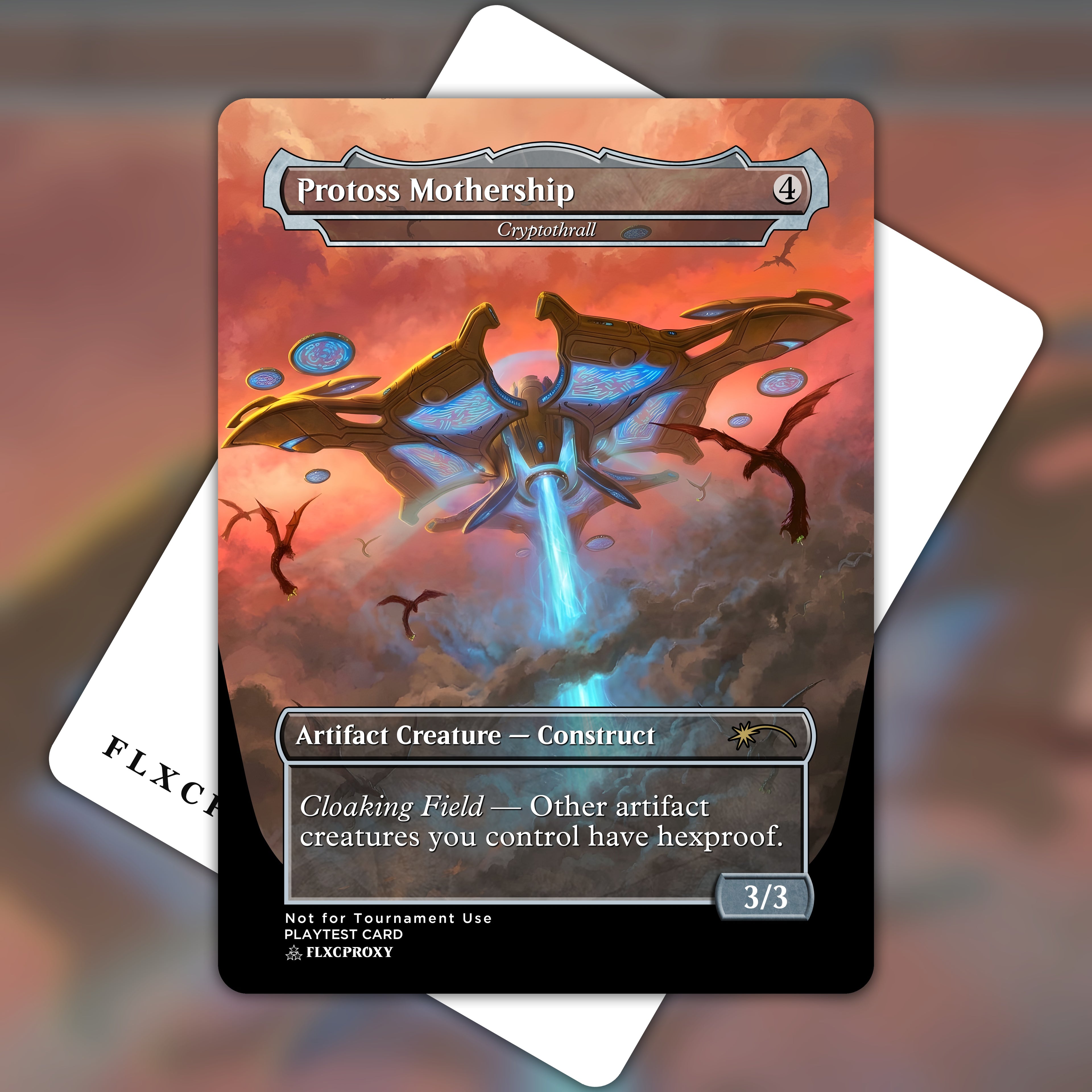 Cryptothrall MTG Proxy Protoss Mothership