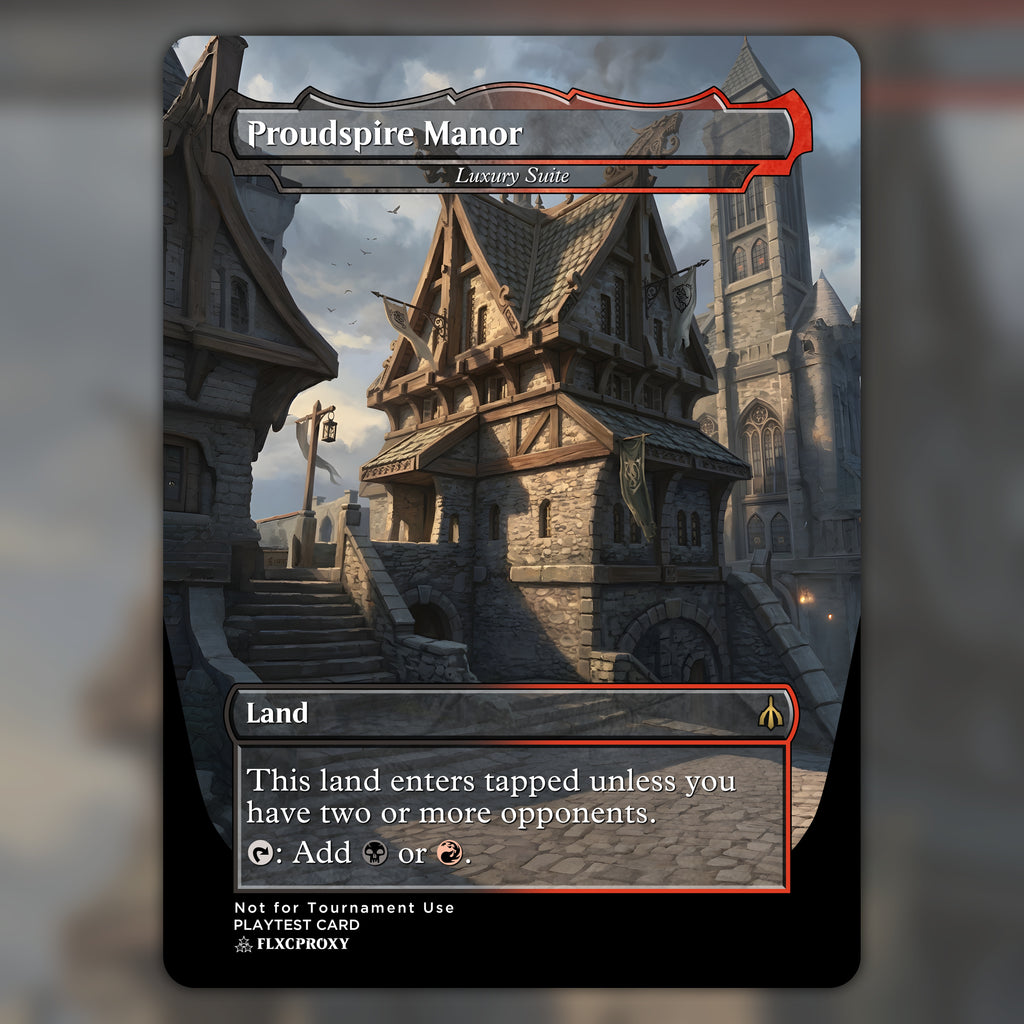 Luxury Suite MTG Proxy Proudspire Manor