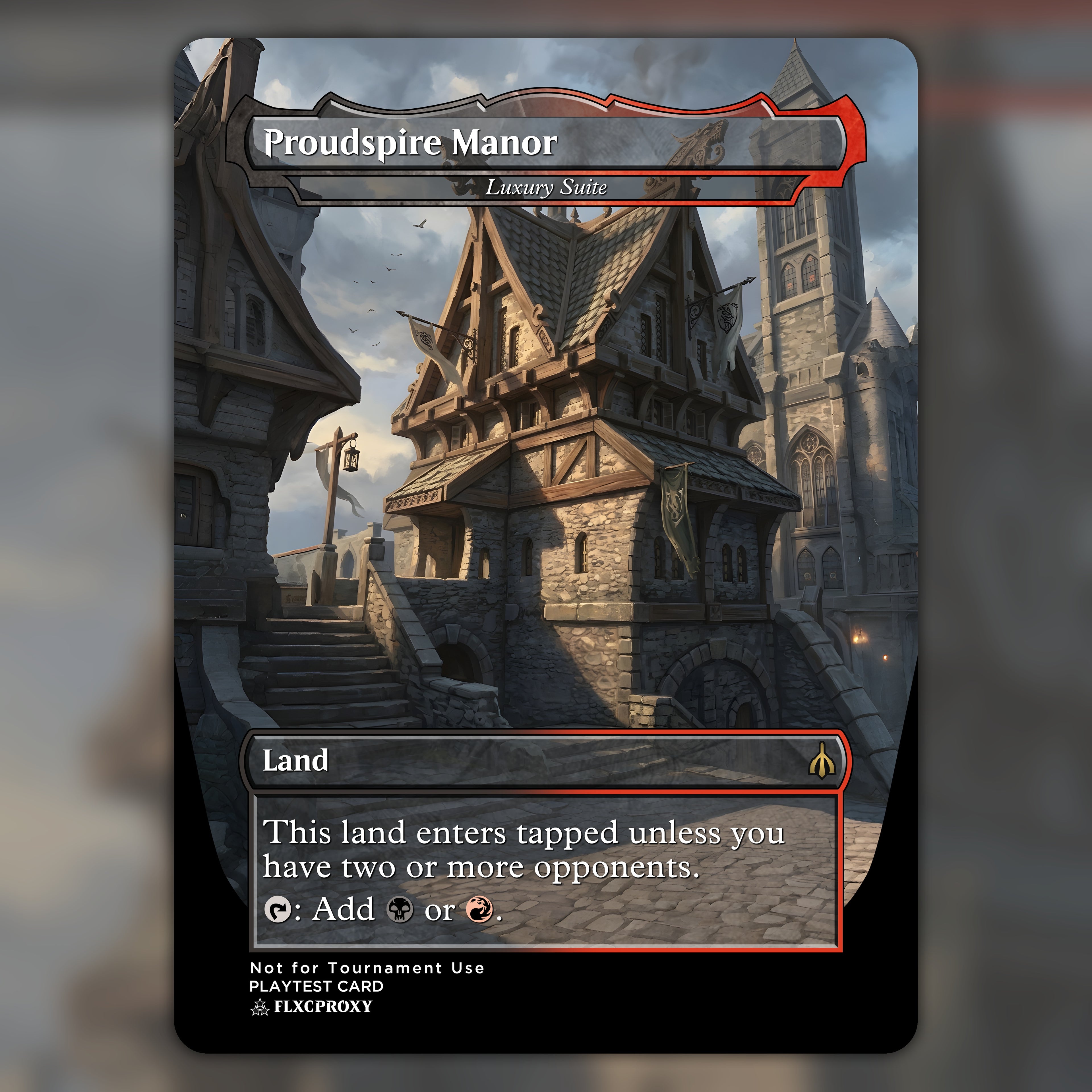 Luxury Suite MTG Proxy Proudspire Manor